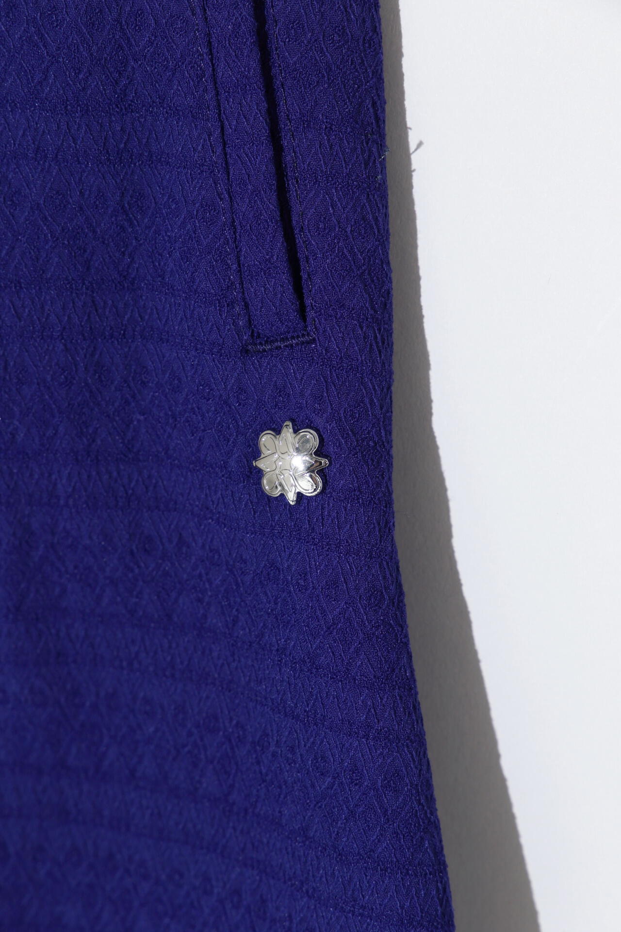 リンクスジャガード ストレッチ プリーツスカート (WOMENS)