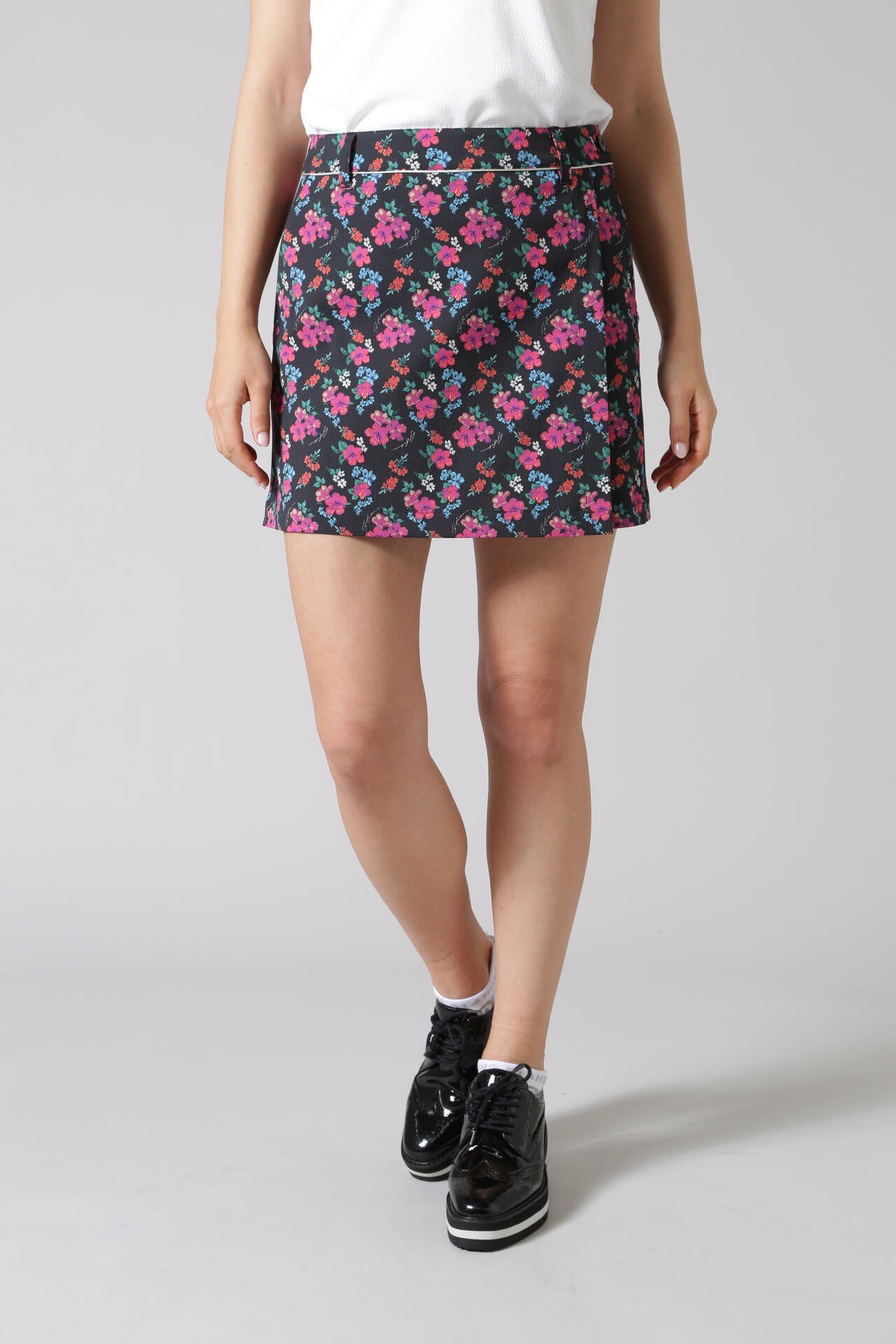 トロピカルフラワープリントスカート (WOMENS)