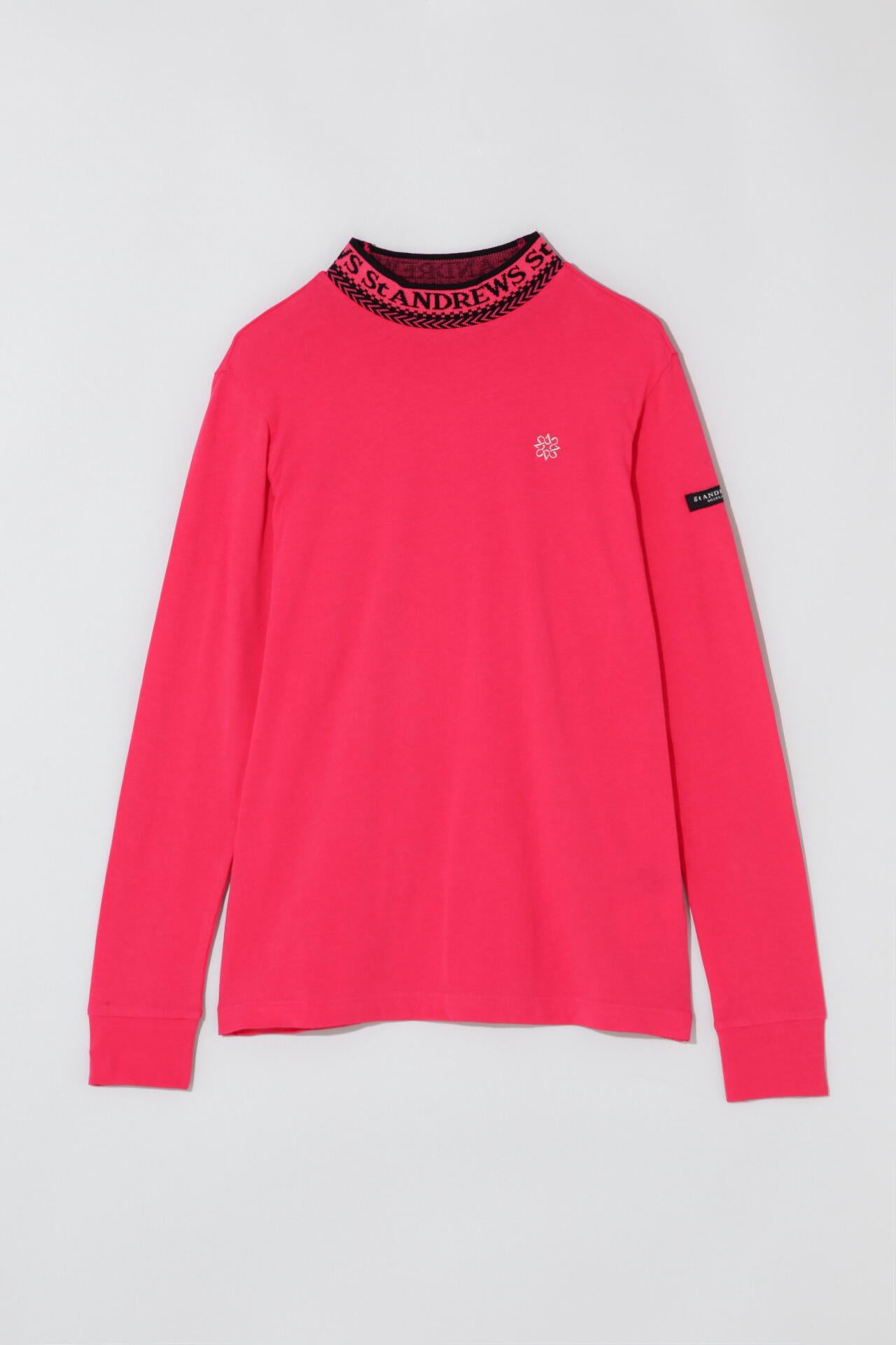 ベア天竺長袖ハイネックカットソー (WOMENS)