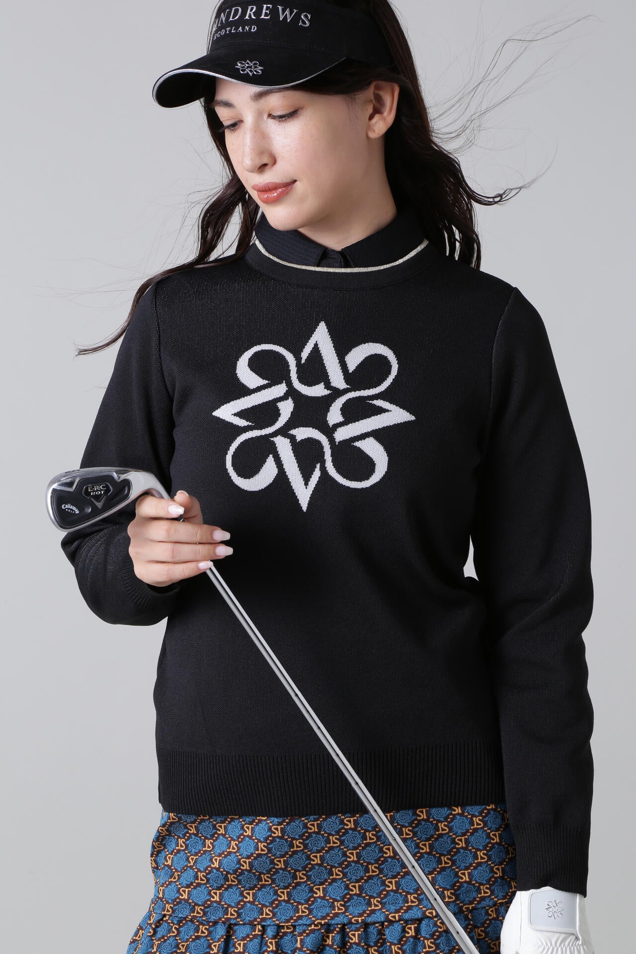 14G BIGケルト クルーネックニットプルオーバー (WOMENS)