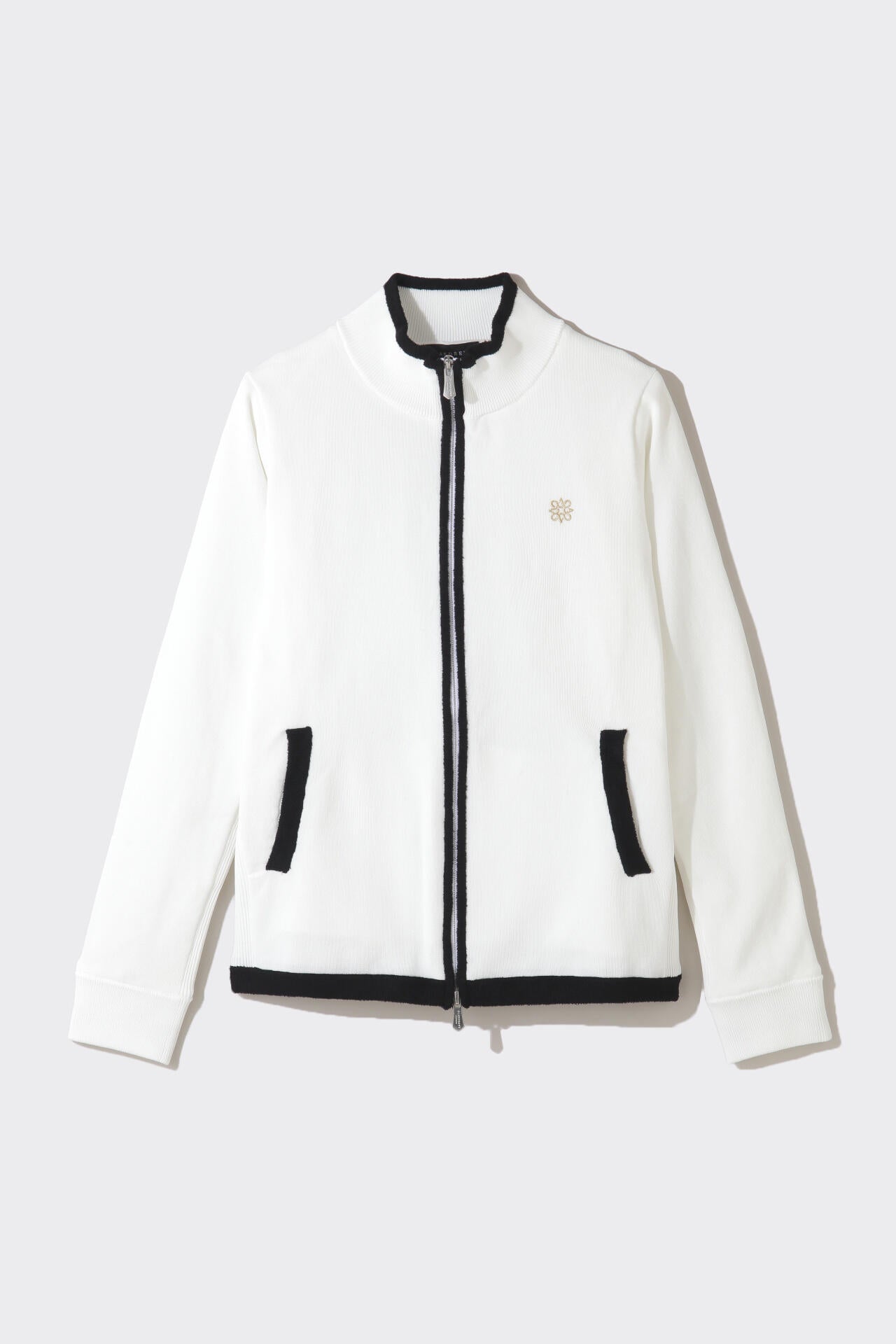 12G天竺裏地付きスタンドジップニットブルゾン (WOMENS) | St ANDREWS