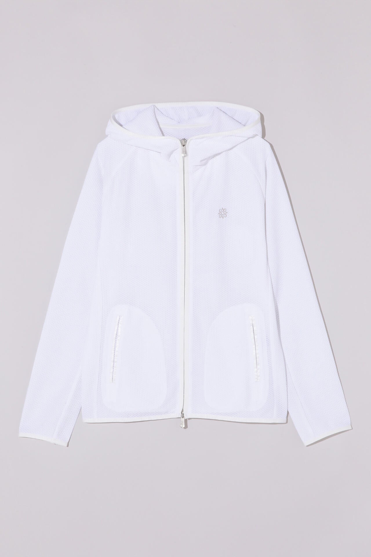プラスリッチ ハニカムフルジップフーディ (WOMENS)