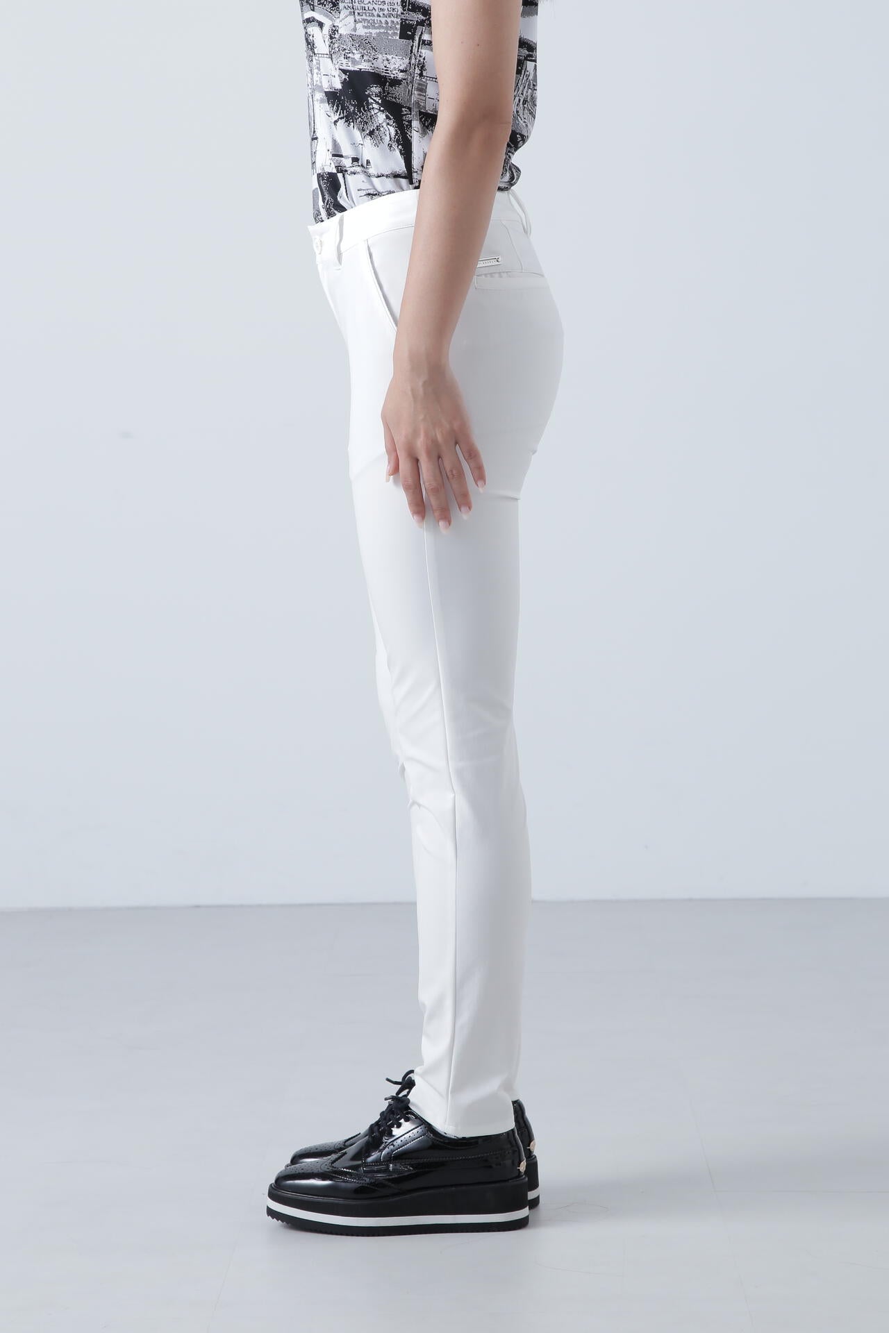 2WAY二重織ドビーストレッチスキニーパンツ (WOMENS) | St ANDREWS