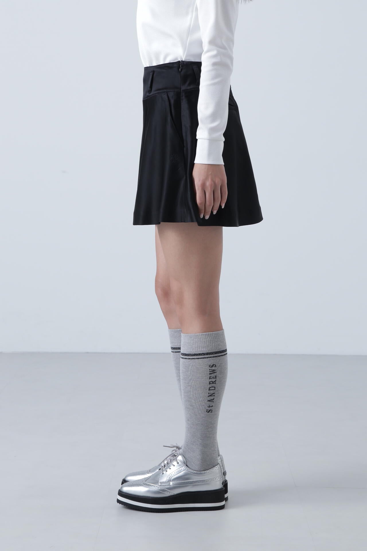 ミッションサテン フレアースカート (WOMENS) | St ANDREWS（セント