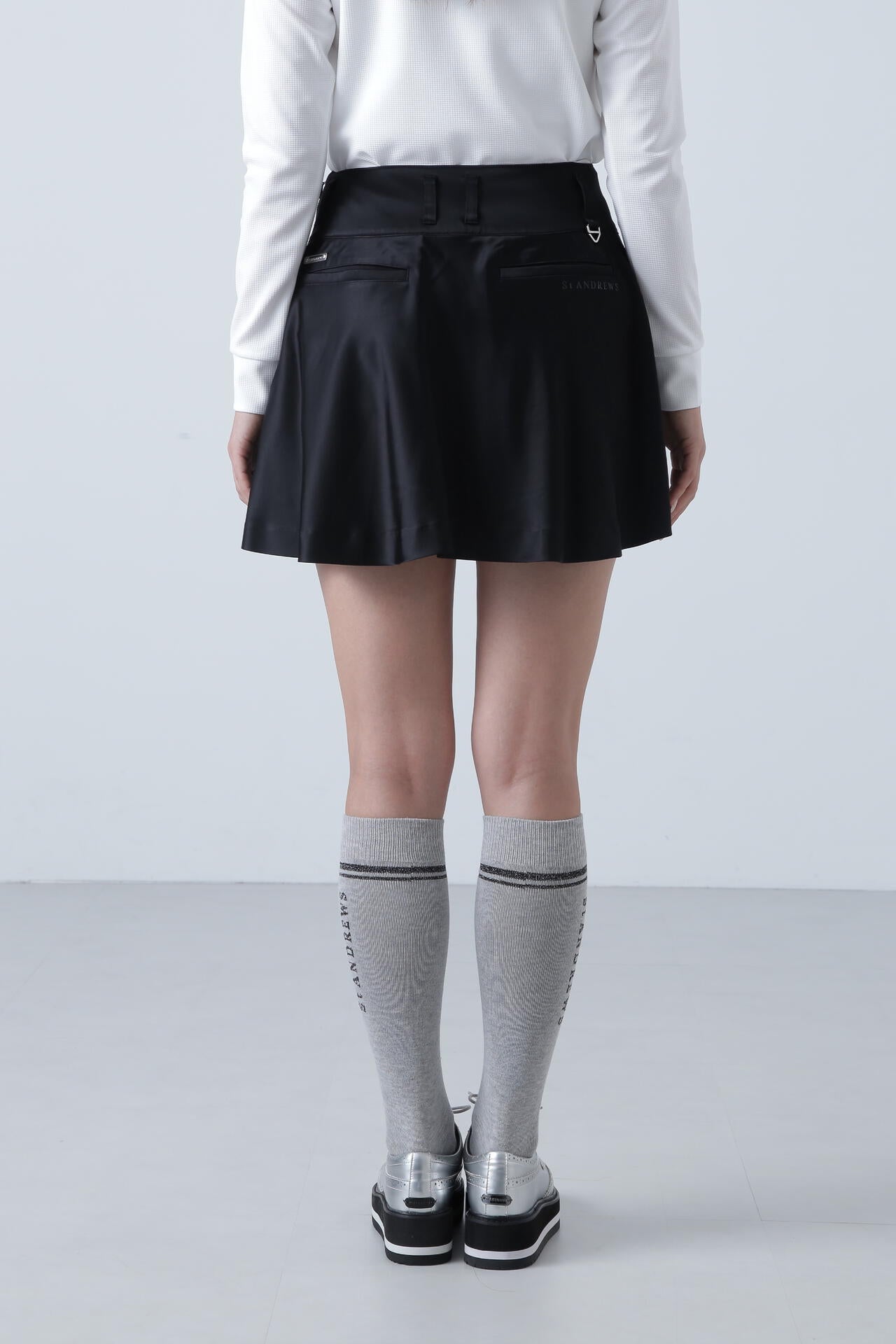 ミッションサテン フレアースカート (WOMENS) | St ANDREWS（セント