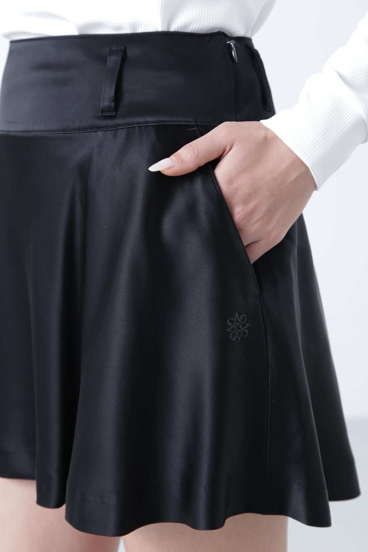 ミッションサテン フレアースカート (WOMENS) | St ANDREWS（セント