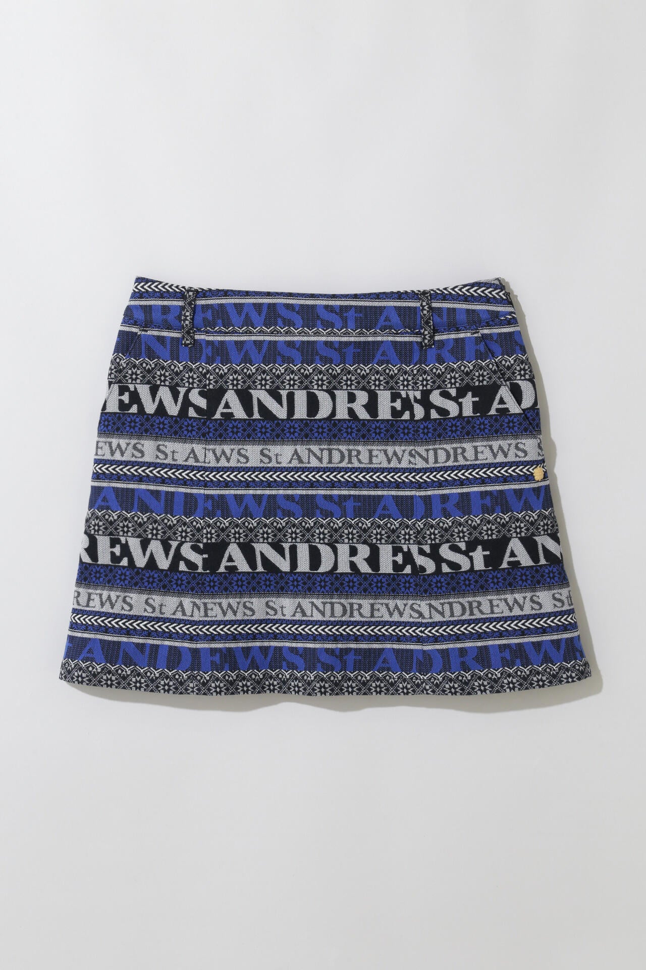 ボーダーノルディックジャガードスカート (WOMENS) | St ANDREWS