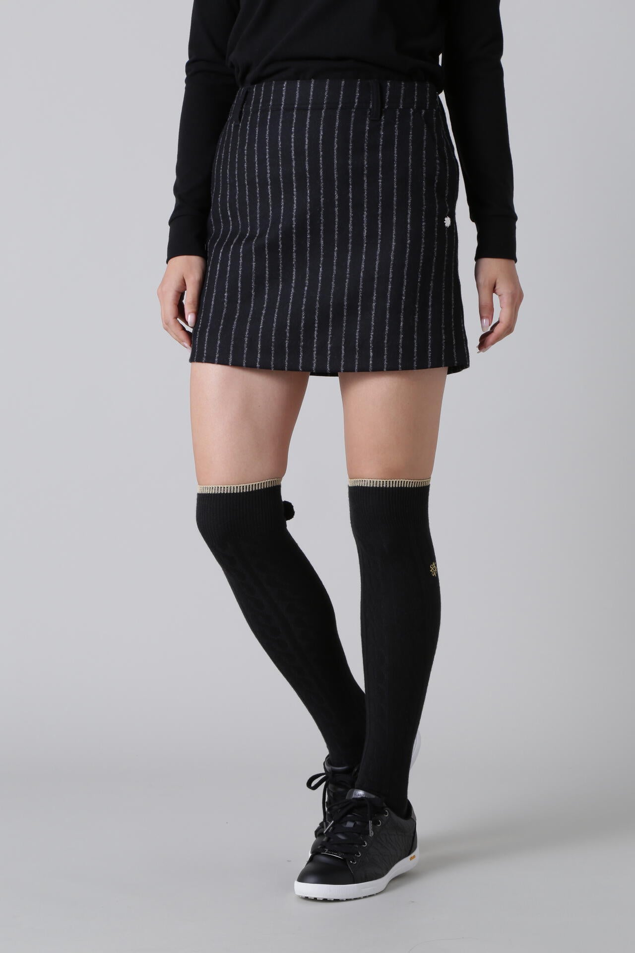 オルタネットラメストライプジャガードスカート (WOMENS) | St ANDREWS