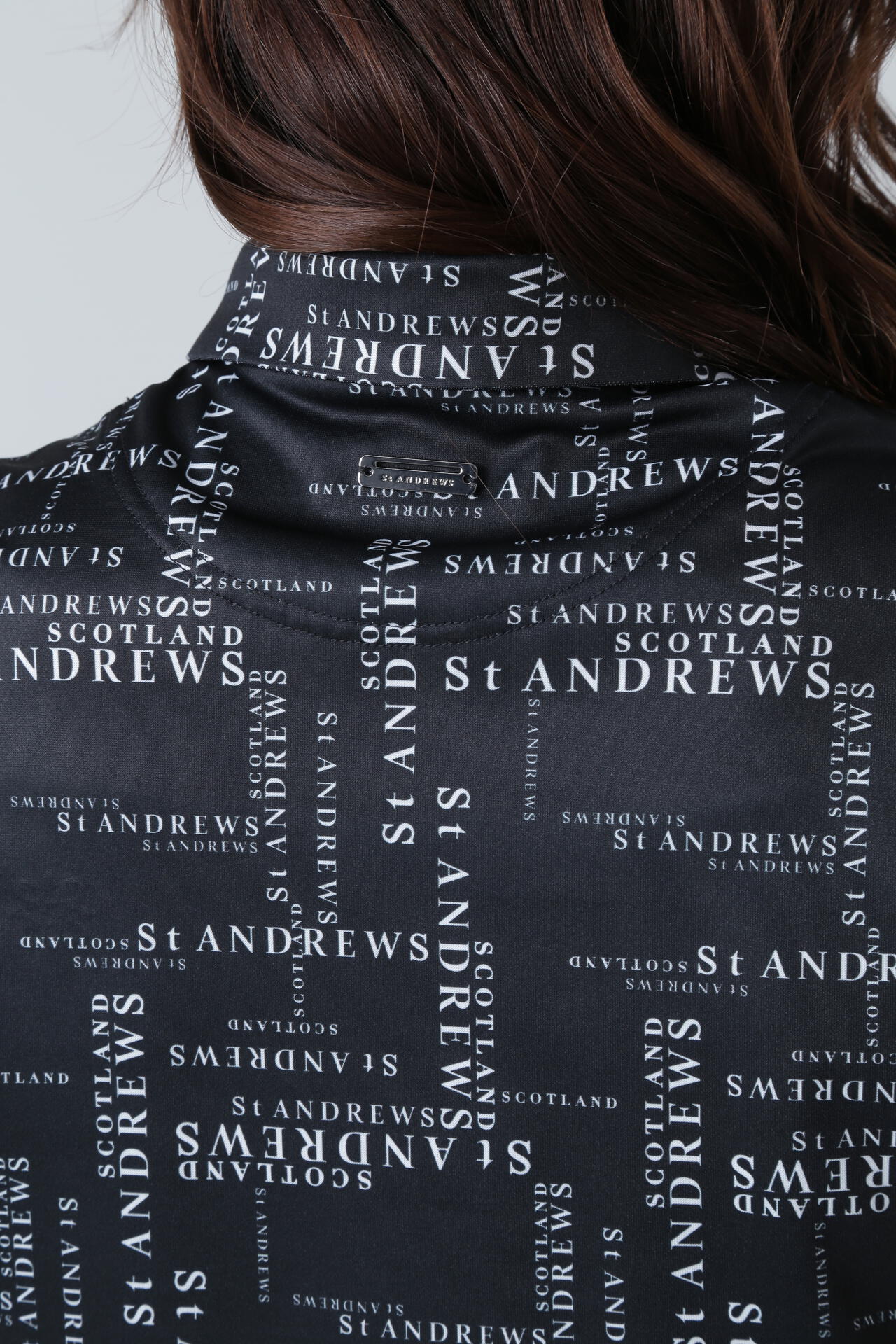COOLMAXランダムロゴプリント半袖シャツ (WOMENS) | St ANDREWS