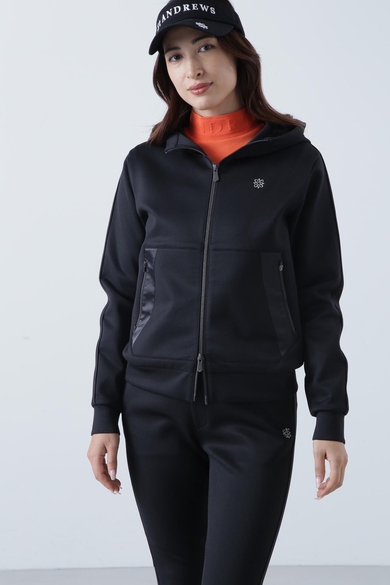 ダンボールニットフルジップフーディ (WOMENS) | St ANDREWS