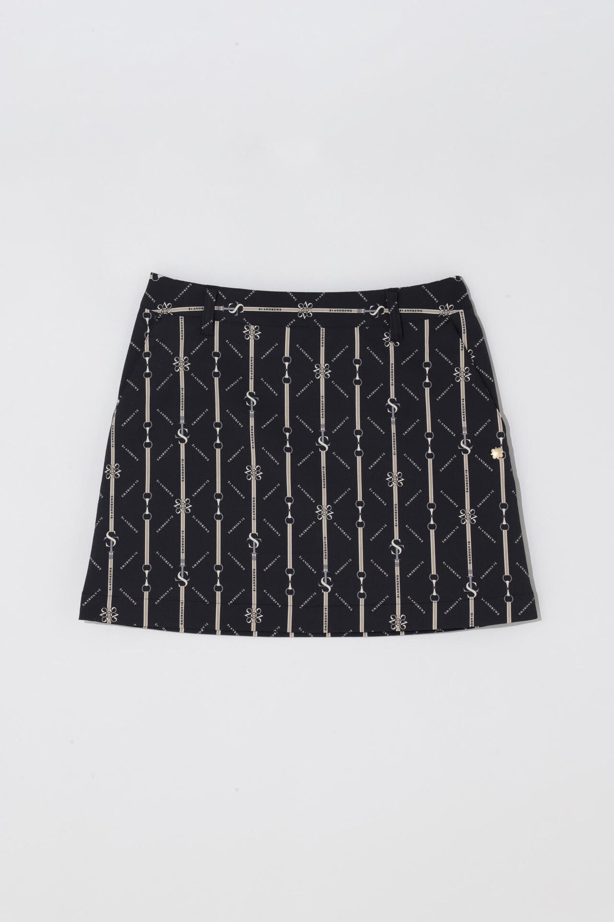 リベットストライププリントスカート (WOMENS)