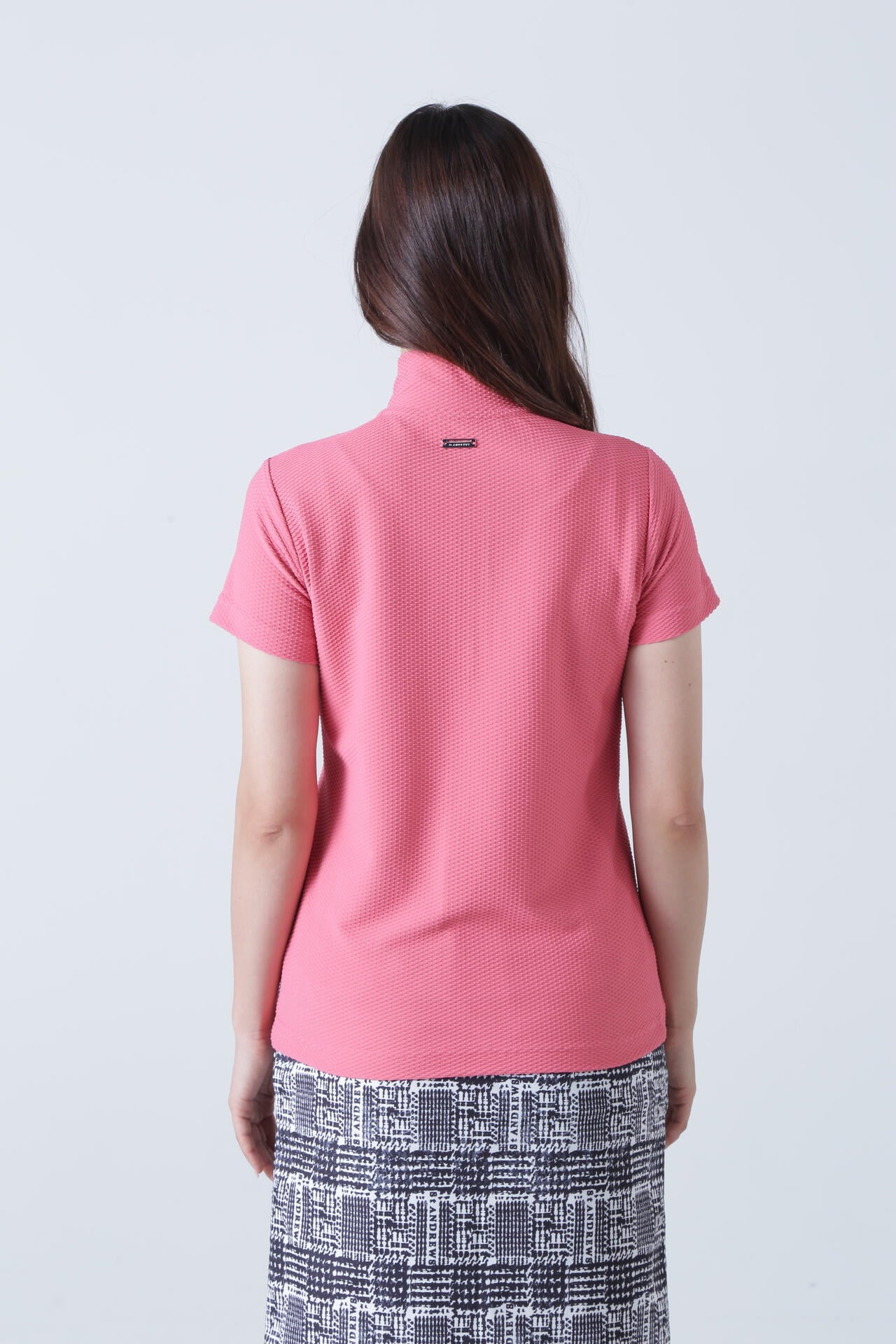 デルタ半袖 ハーフジップアップカットソー (WOMENS) | St ANDREWS