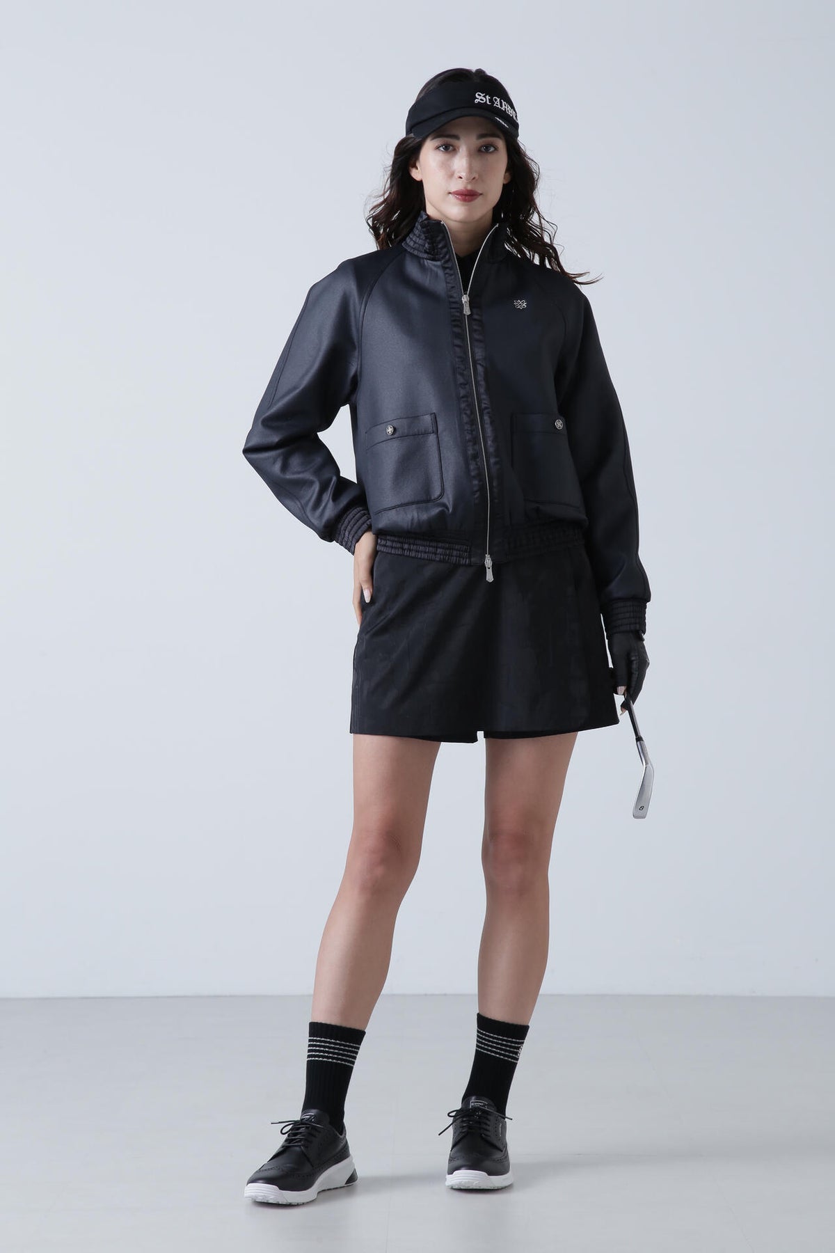 ダンボールニットハードチンツブルゾン (WOMENS)