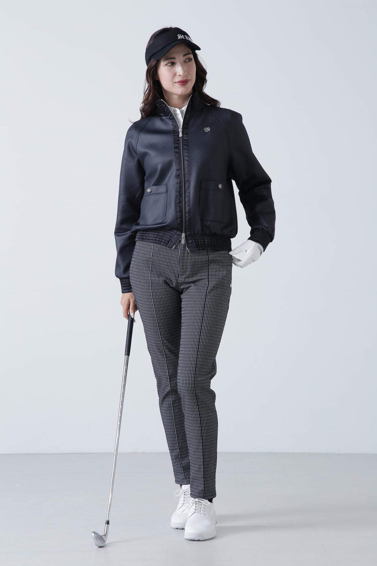 ダンボールニットハードチンツブルゾン (WOMENS)