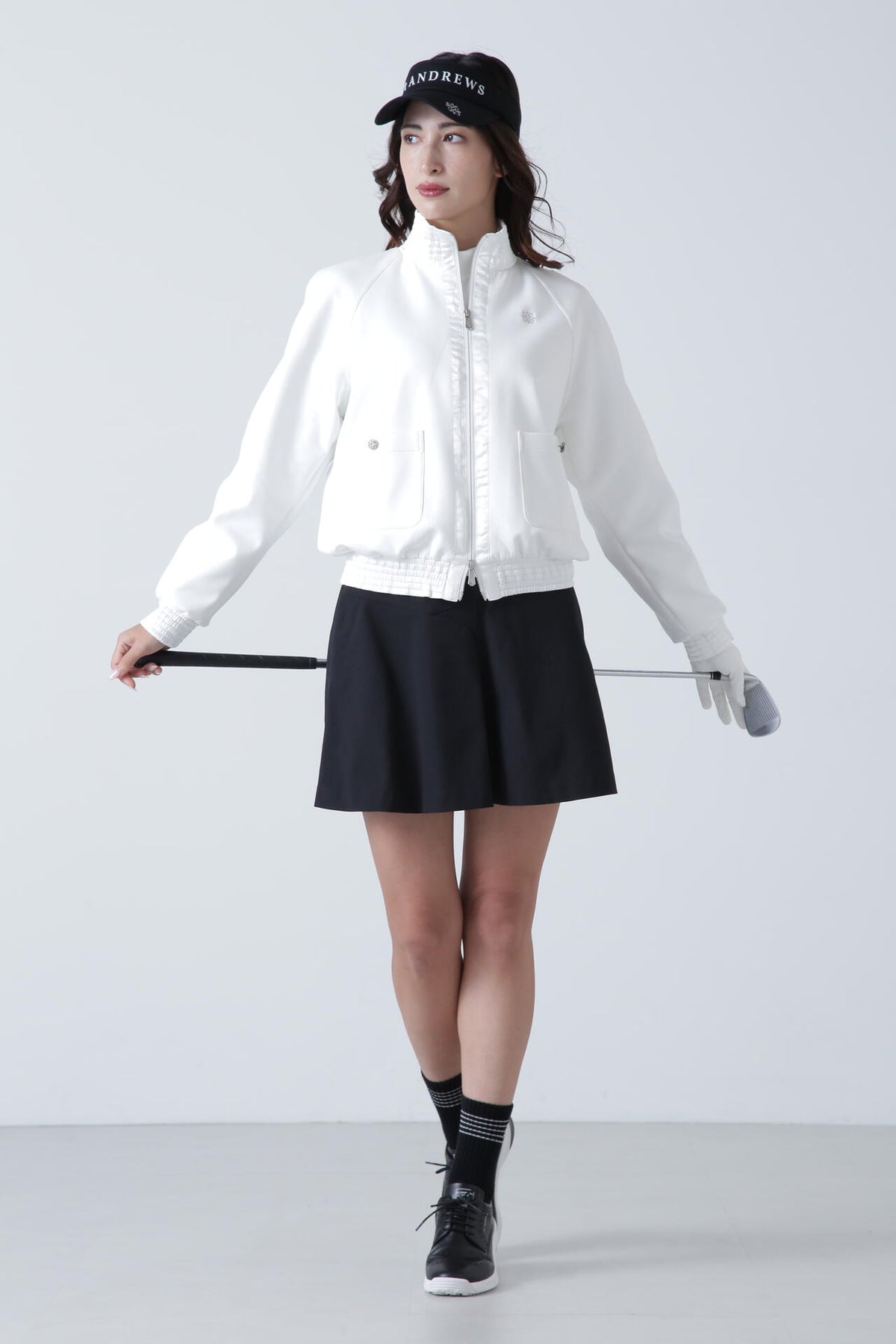 ダンボールニットハードチンツブルゾン (WOMENS)