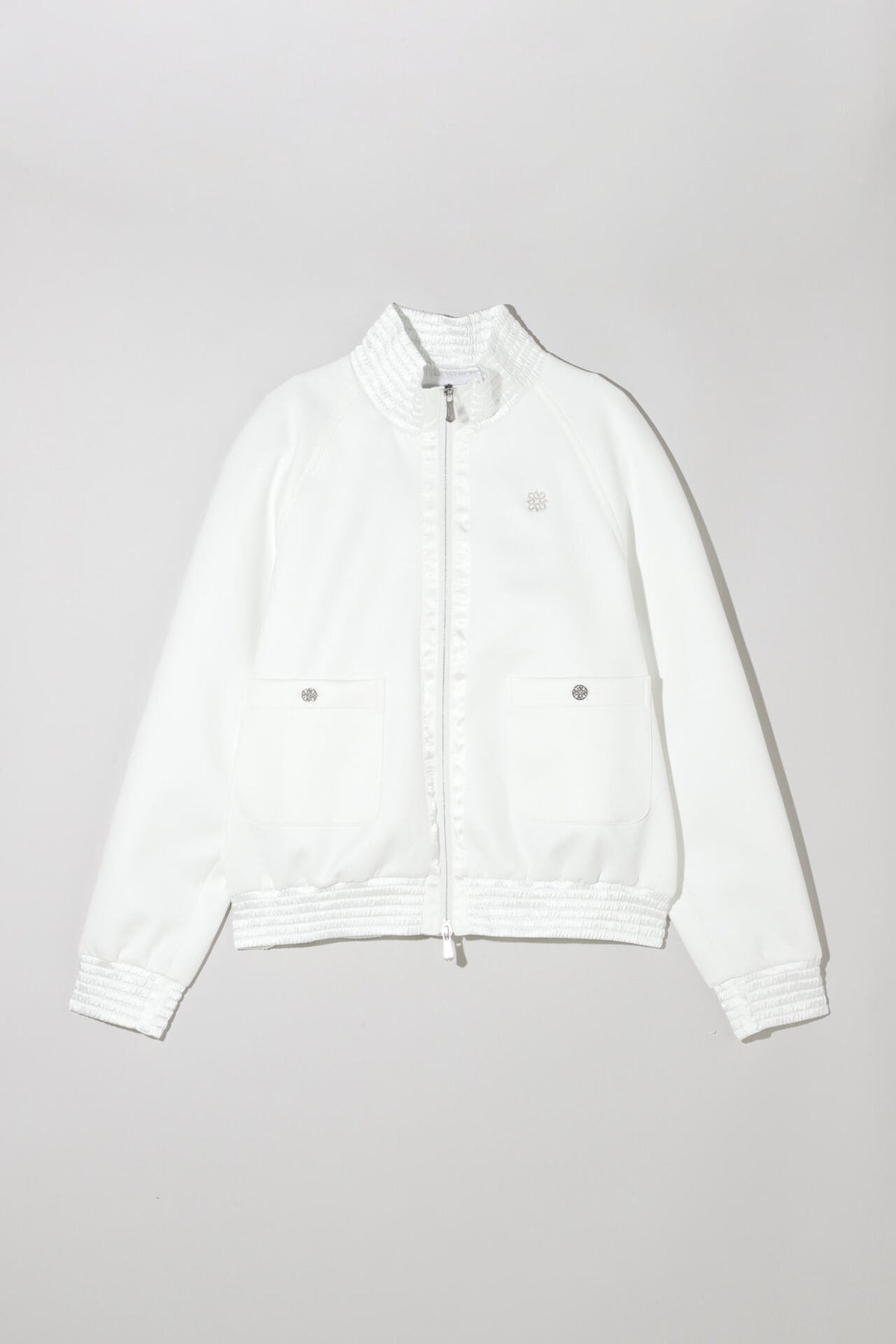 ダンボールニットハードチンツブルゾン (WOMENS)