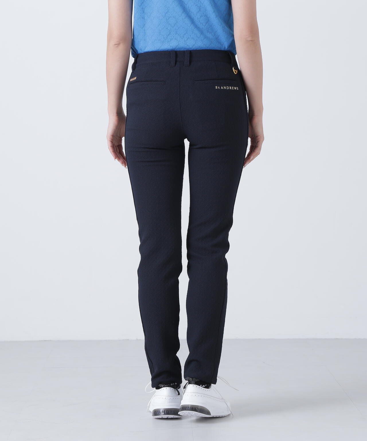クレストジャガードストレッチパンツ (WOMENS) | St ANDREWS（セント