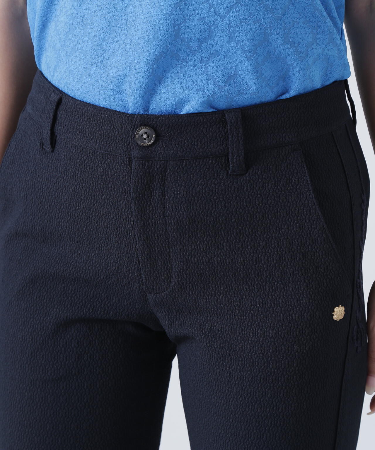 クレストジャガードストレッチパンツ (WOMENS) | St ANDREWS（セント