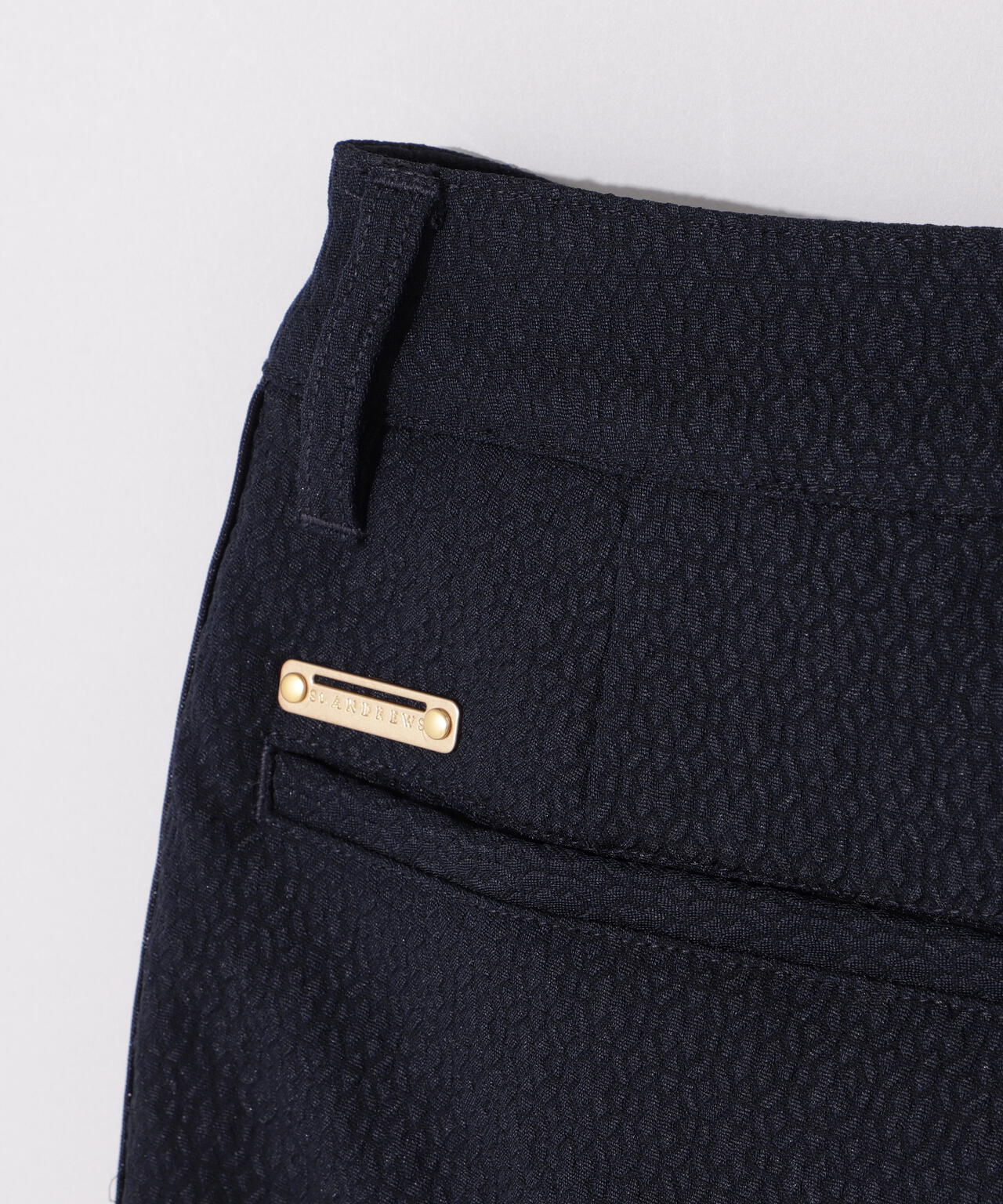 クレストジャガードストレッチパンツ (WOMENS) | St ANDREWS（セント