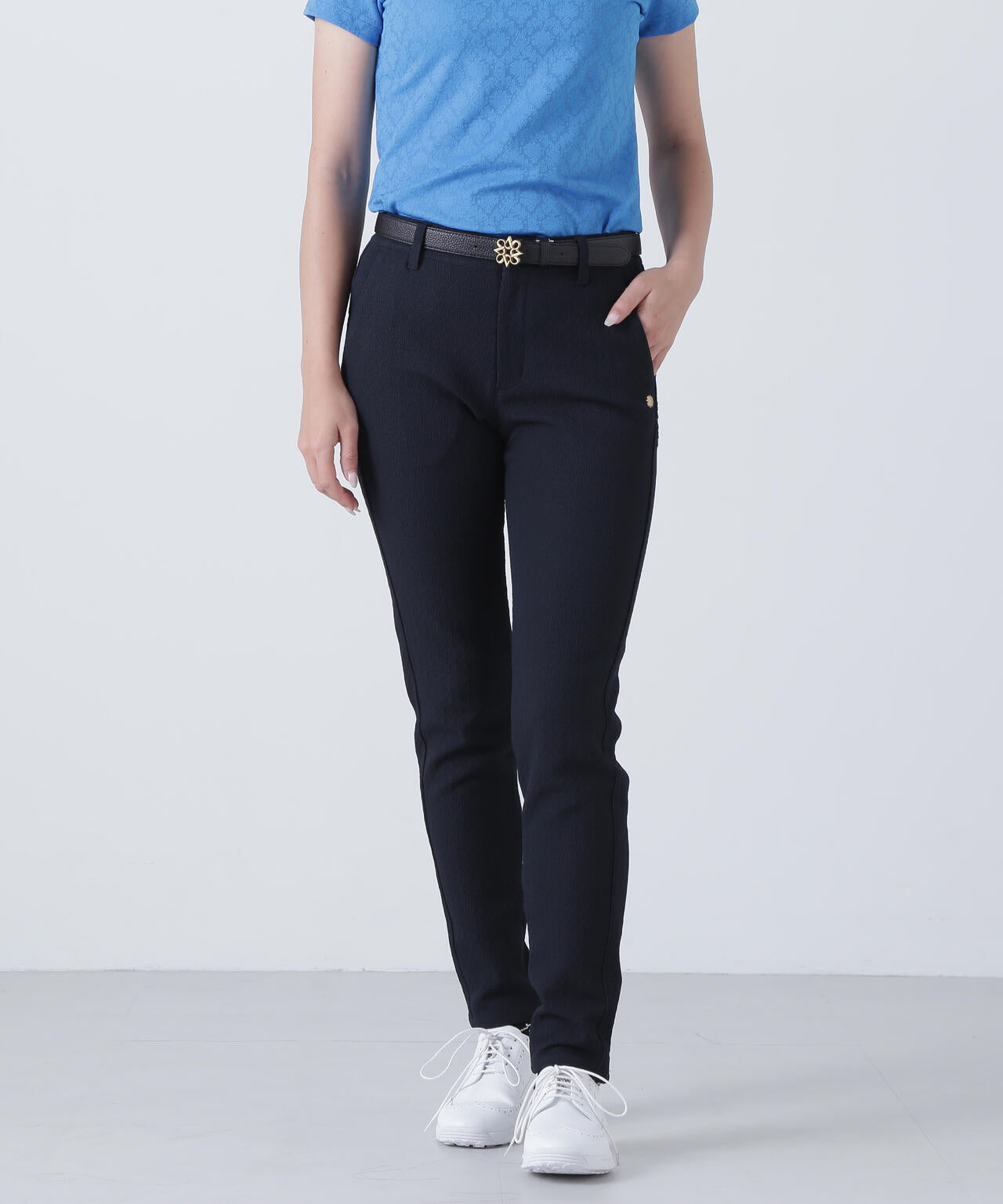 クレストジャガードストレッチパンツ (WOMENS) | St ANDREWS（セント