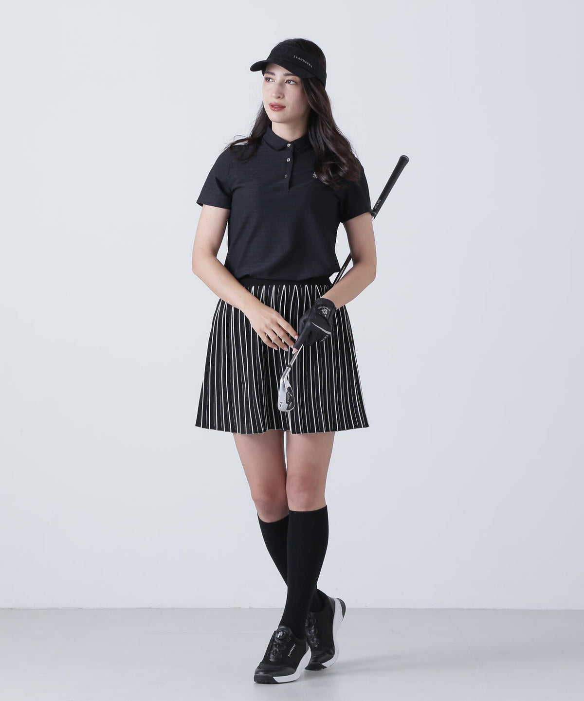 16Gダブルジャガードニットスカート (WOMENS)