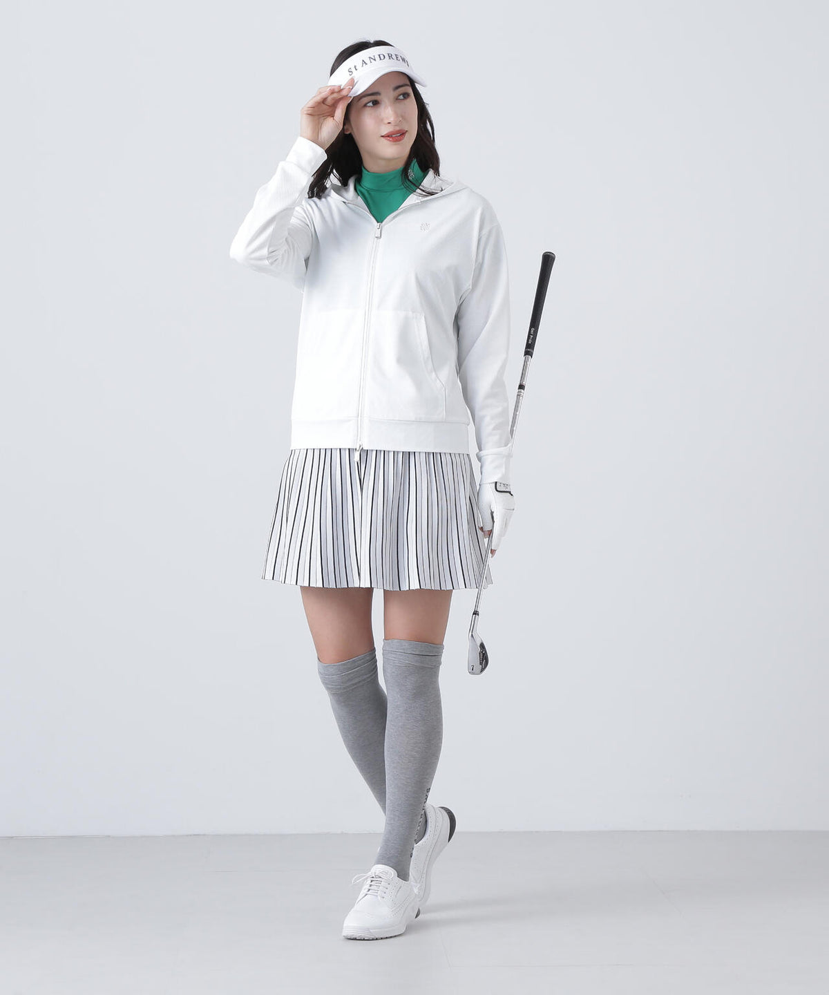 16Gダブルジャガードニットスカート (WOMENS)