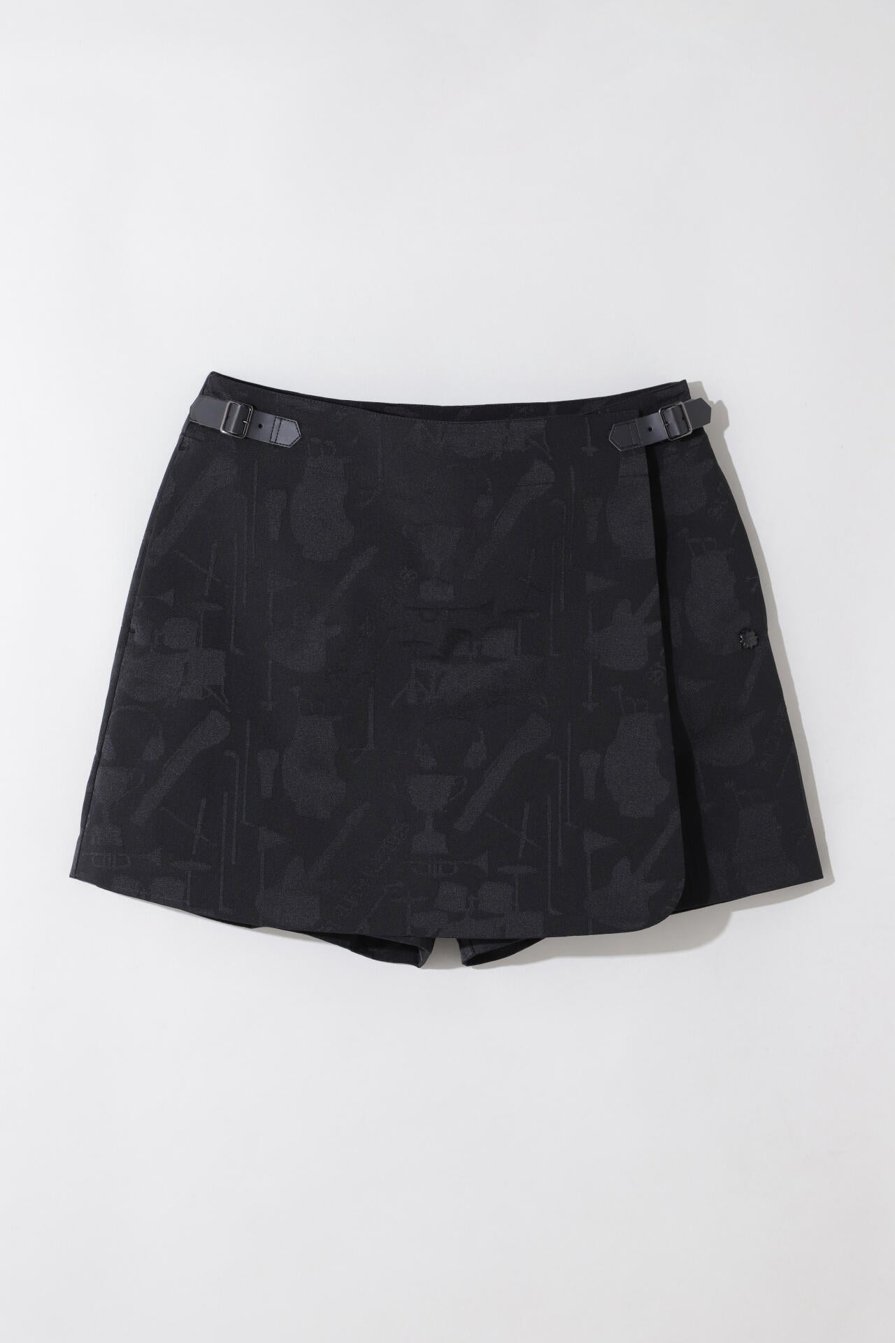 ミュージック柄ジャガードキュロットスカート (WOMENS)