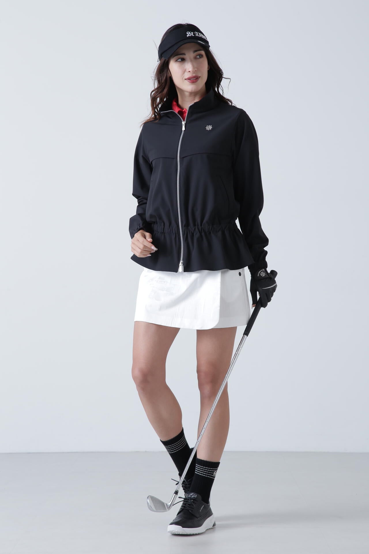 ミュージック柄ジャガードキュロットスカート (WOMENS)