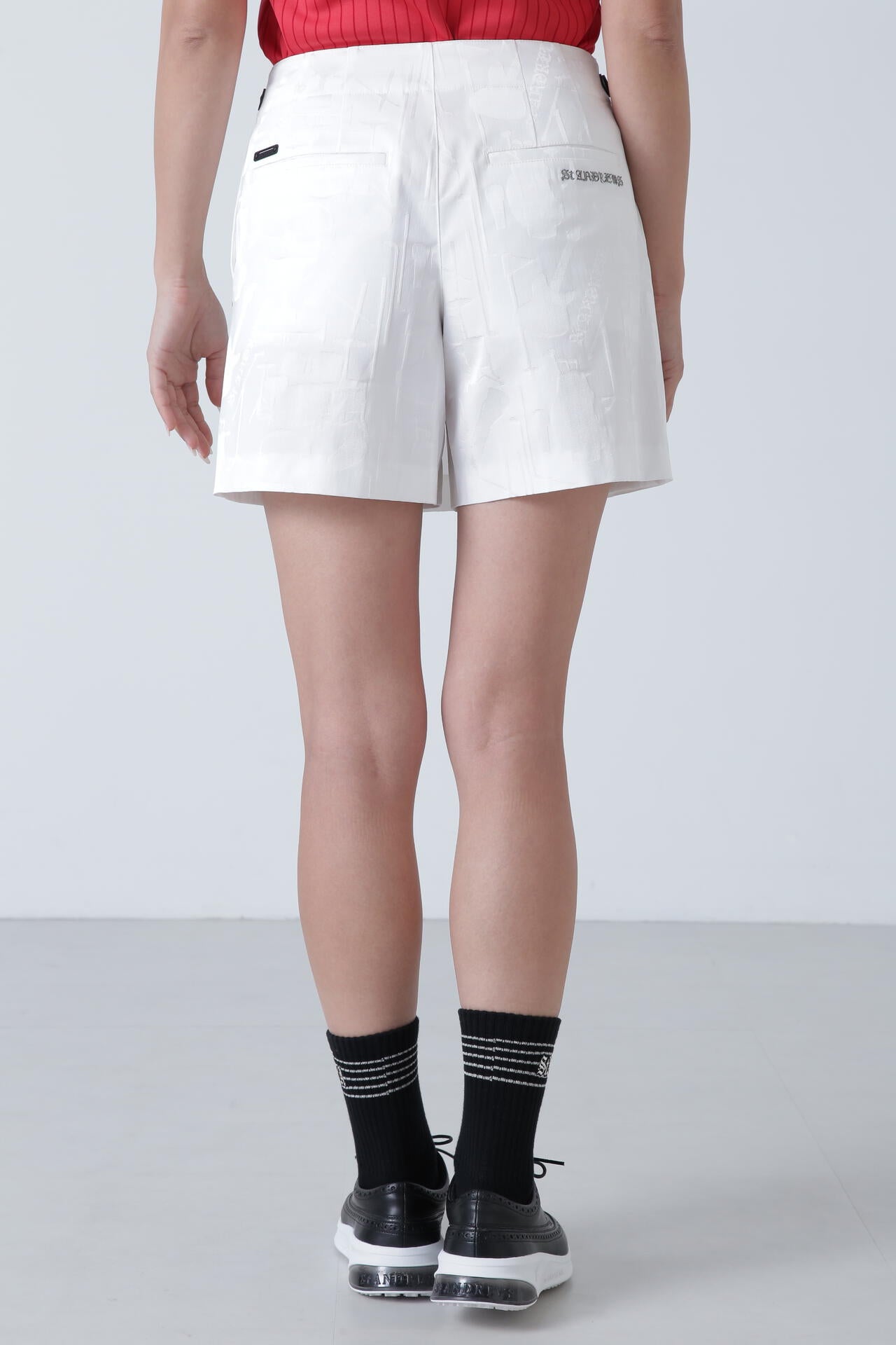 ミュージック柄ジャガードキュロットスカート (WOMENS)