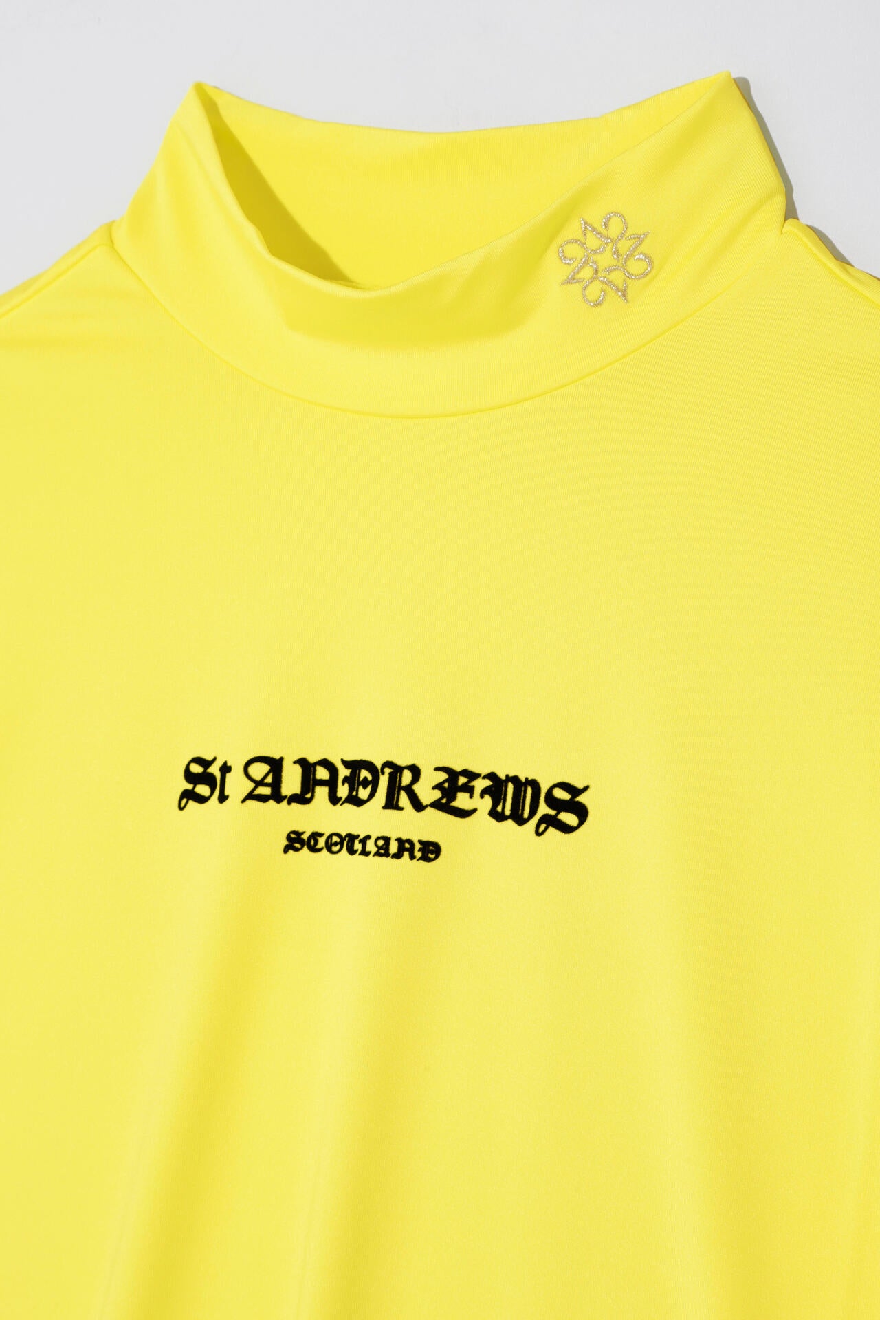 カチオンポリエステルベア天長袖ハイネックカットソー (WOMENS)