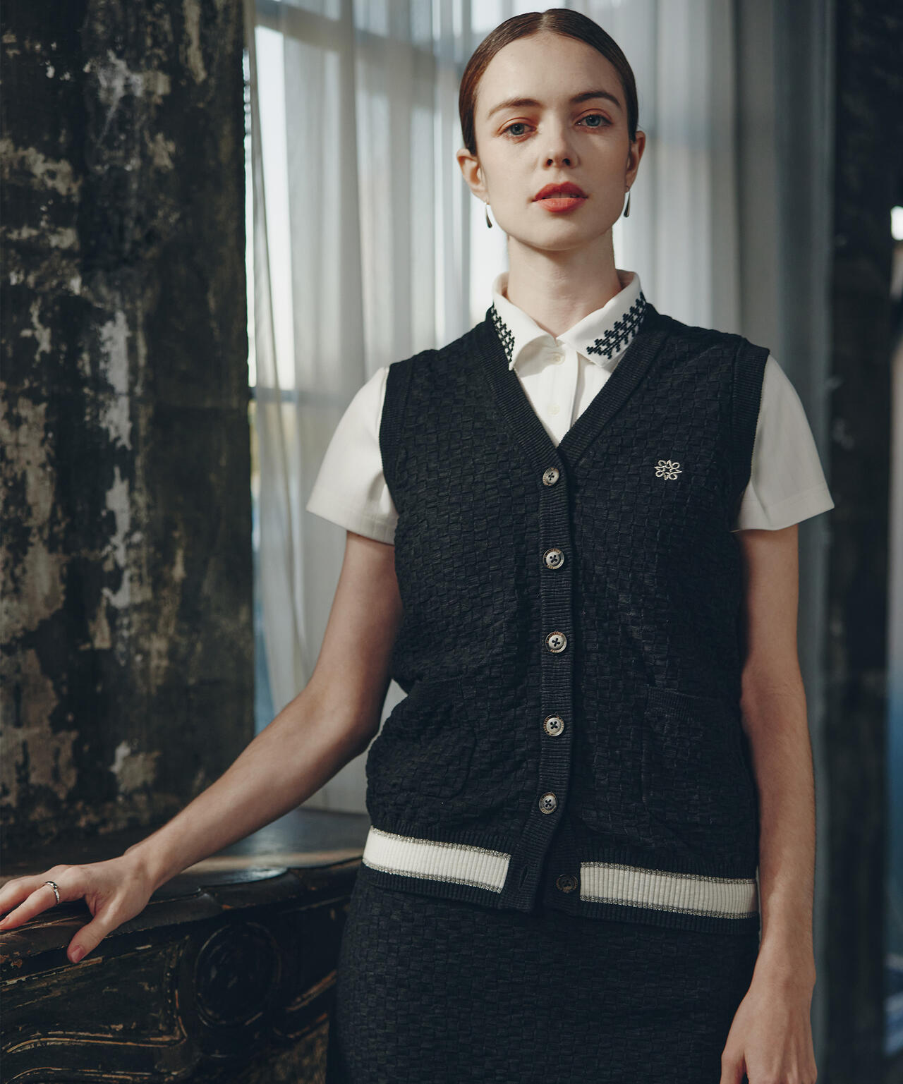 セントアンドリュースレディースベストサイズS セントアンドリュースレディースベストサイズS ST ANDREWS