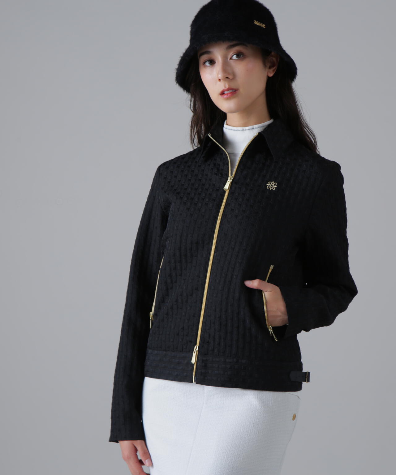 セントアンドリュース　ジャケット＆スカート フクレジャガードブルゾン (WOMENS) | St ANDREWS（セント