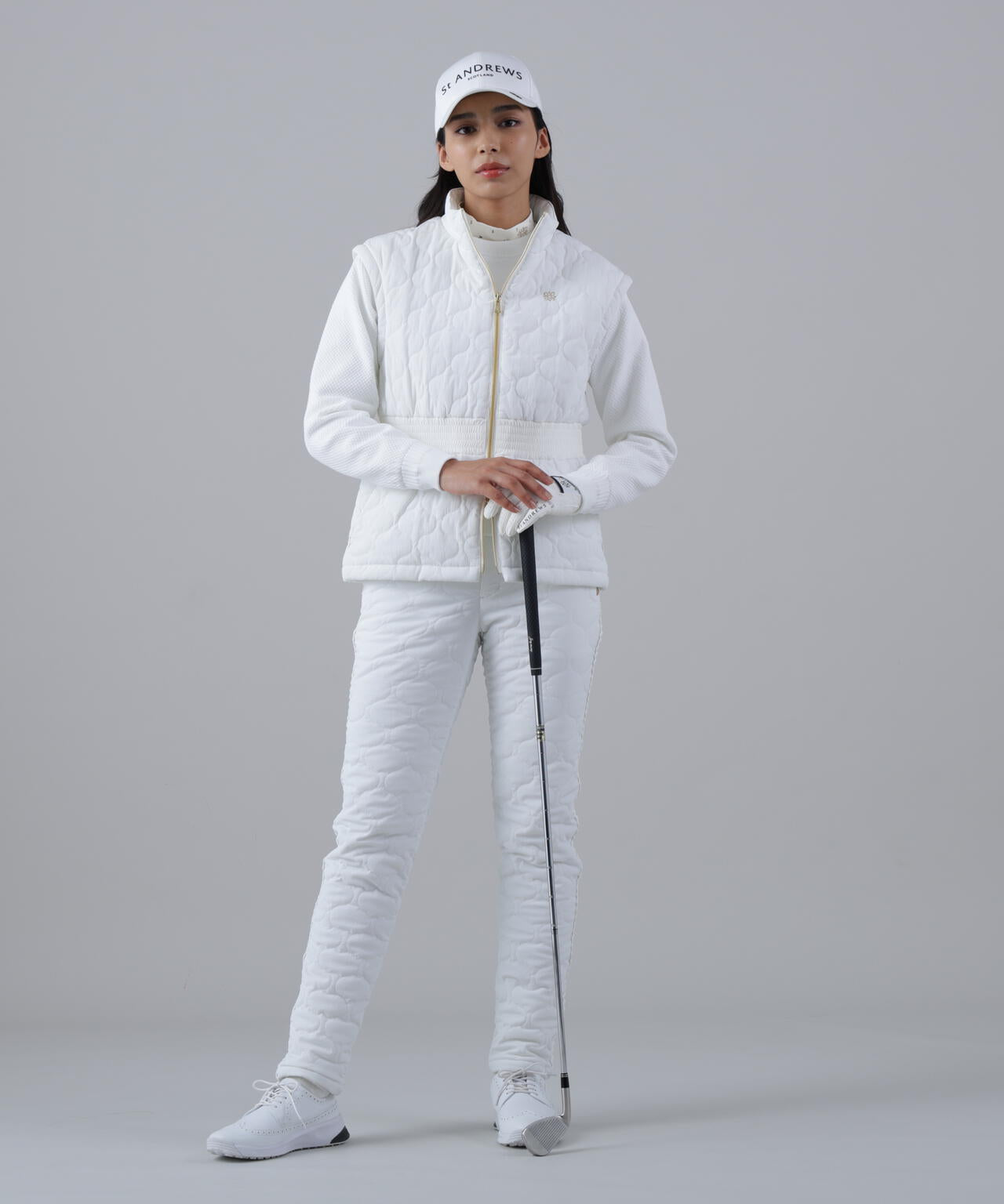 ウェーブストレッチ中綿ブルゾン (WOMENS) | St ANDREWS（セント