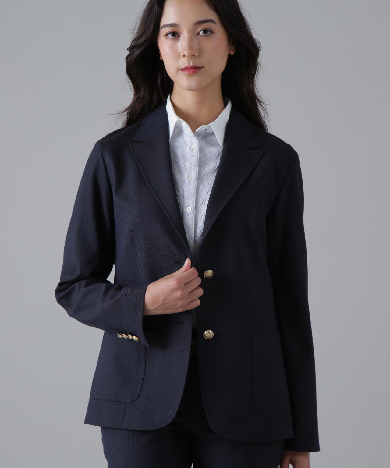 シャンブレーカルゼジャケット (WOMENS)