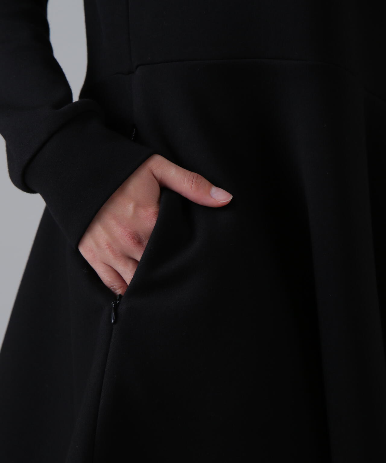 ダンボールニットポロワンピース (WOMENS)