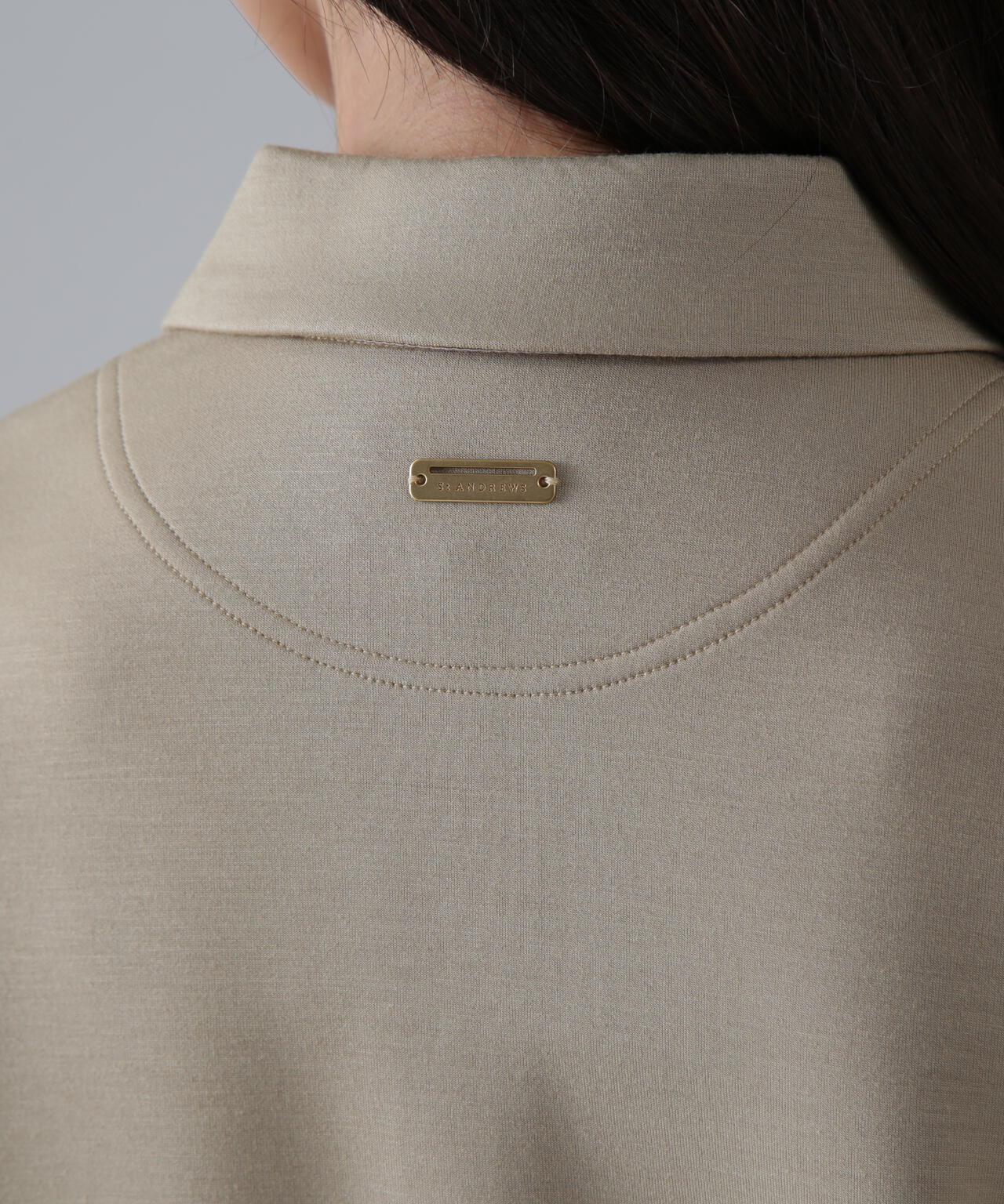 ダンボールニットポロワンピース (WOMENS)