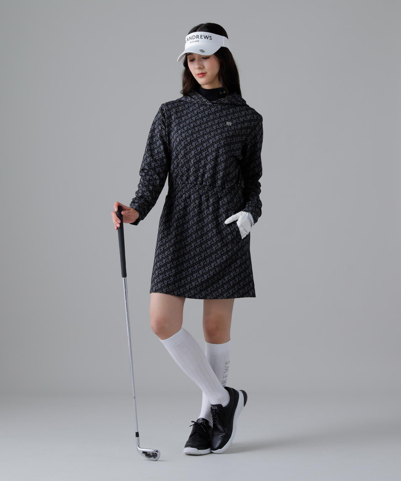 SAロゴふくれジャガードワンピース (WOMENS) | St ANDREWS（セント