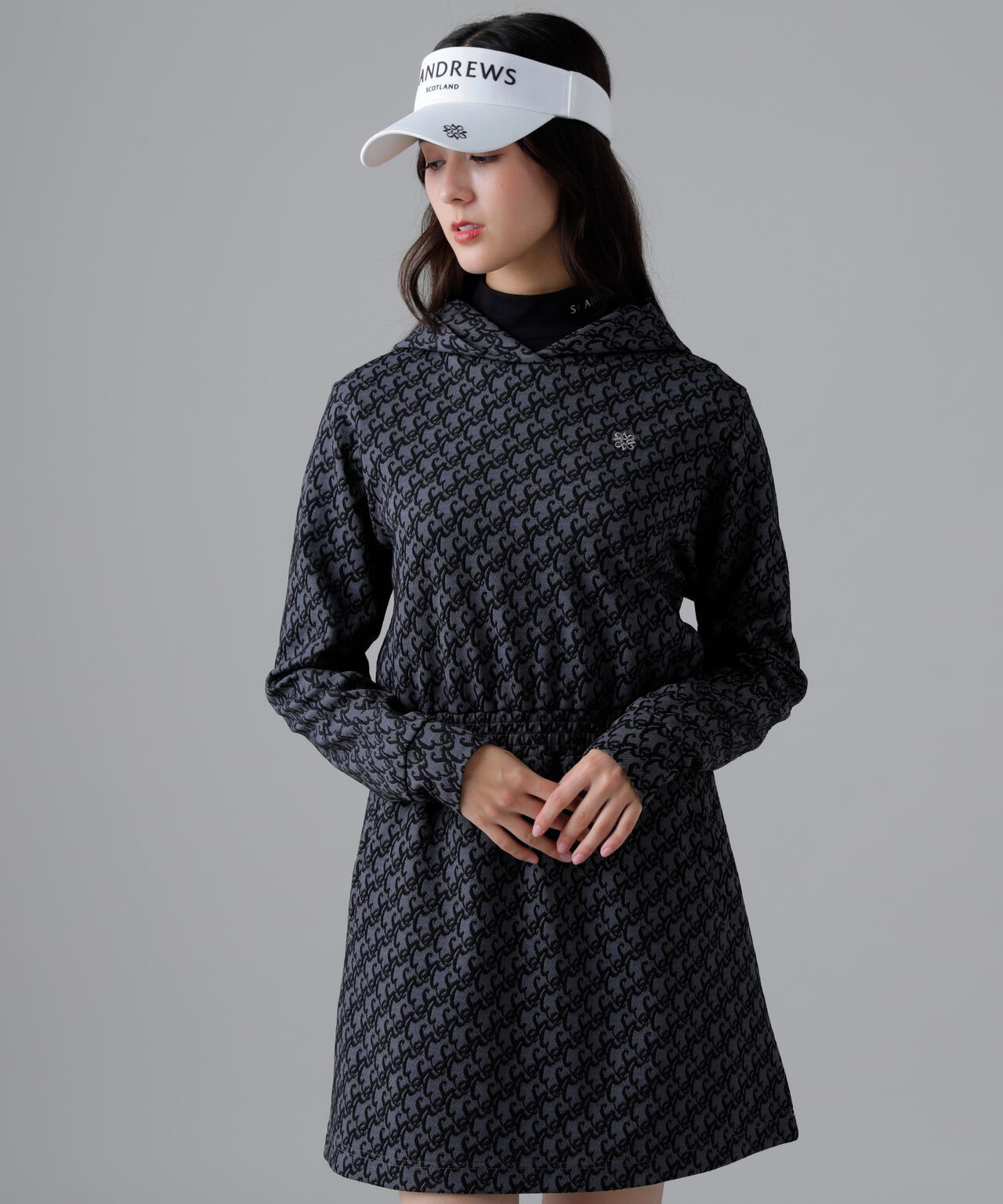 SAロゴふくれジャガードワンピース (WOMENS) | St ANDREWS（セント