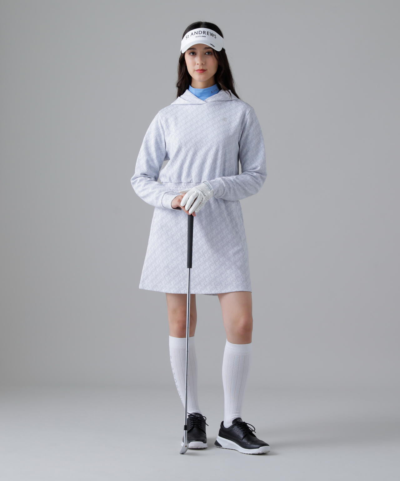 SAロゴふくれジャガードワンピース (WOMENS) | St ANDREWS（セント