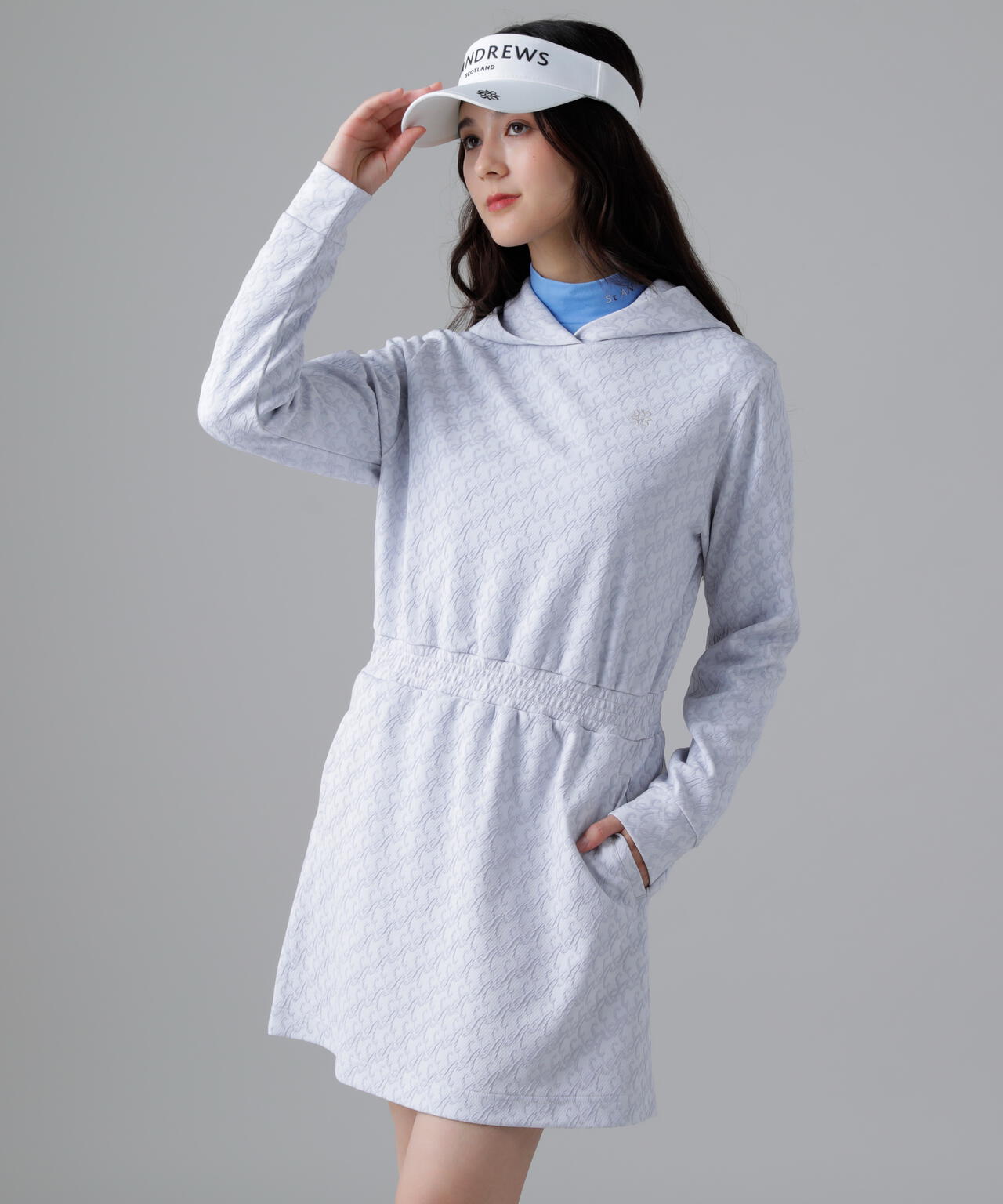 SAロゴふくれジャガードワンピース (WOMENS) | St ANDREWS（セント