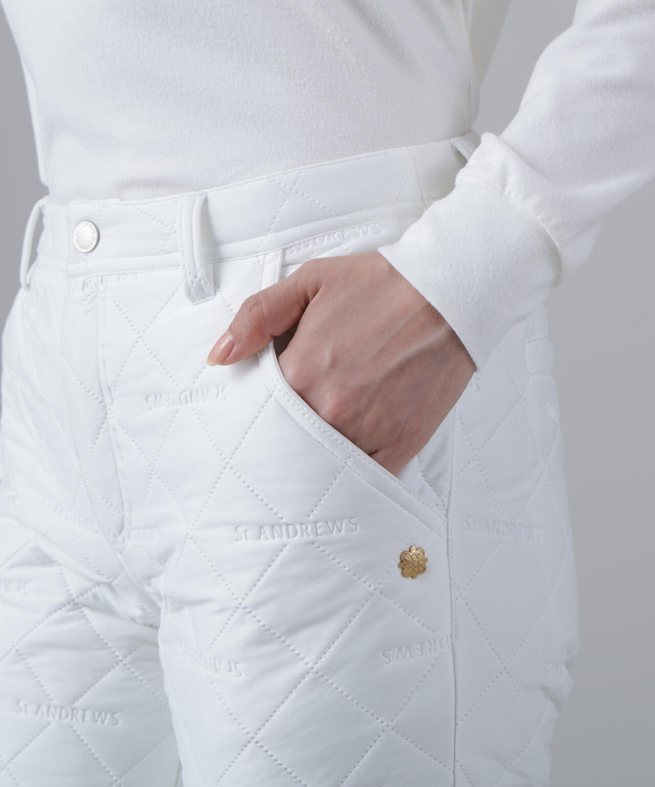 ロゴピンソニック中綿パンツ (WOMENS) | St ANDREWS（セント