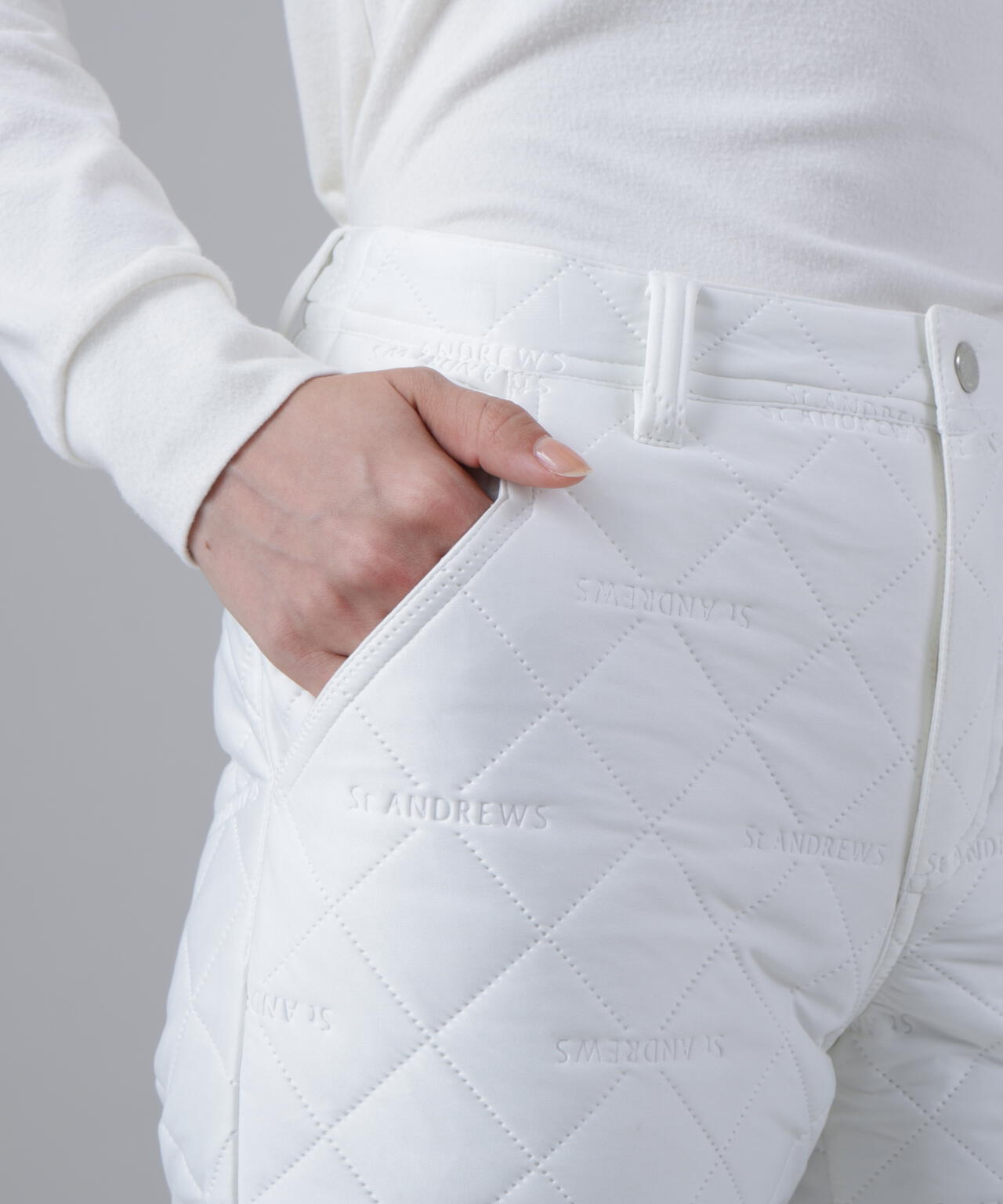 ロゴピンソニック中綿パンツ (WOMENS) | St ANDREWS（セント
