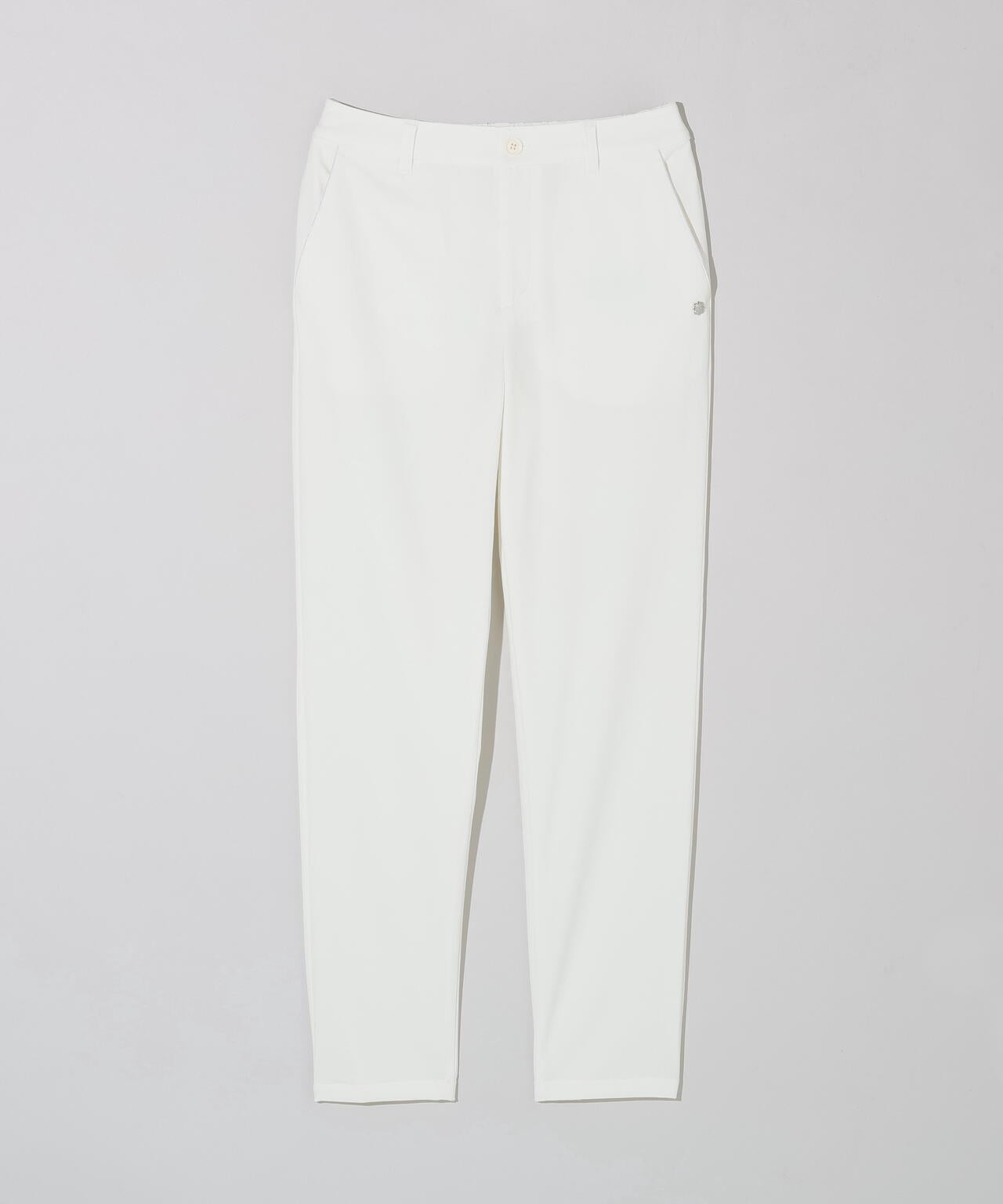 ○★新品未使用　St ANDREWS　ドビーストレッチパンツ　M　ホワイト 二重織2WAYストレッチパンツ (WOMENS) | St ANDREWS（セント