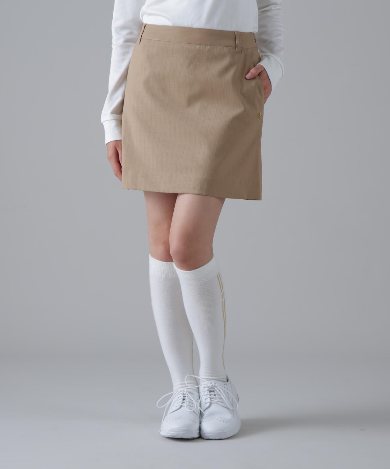 ピンストライプスカート (WOMENS)