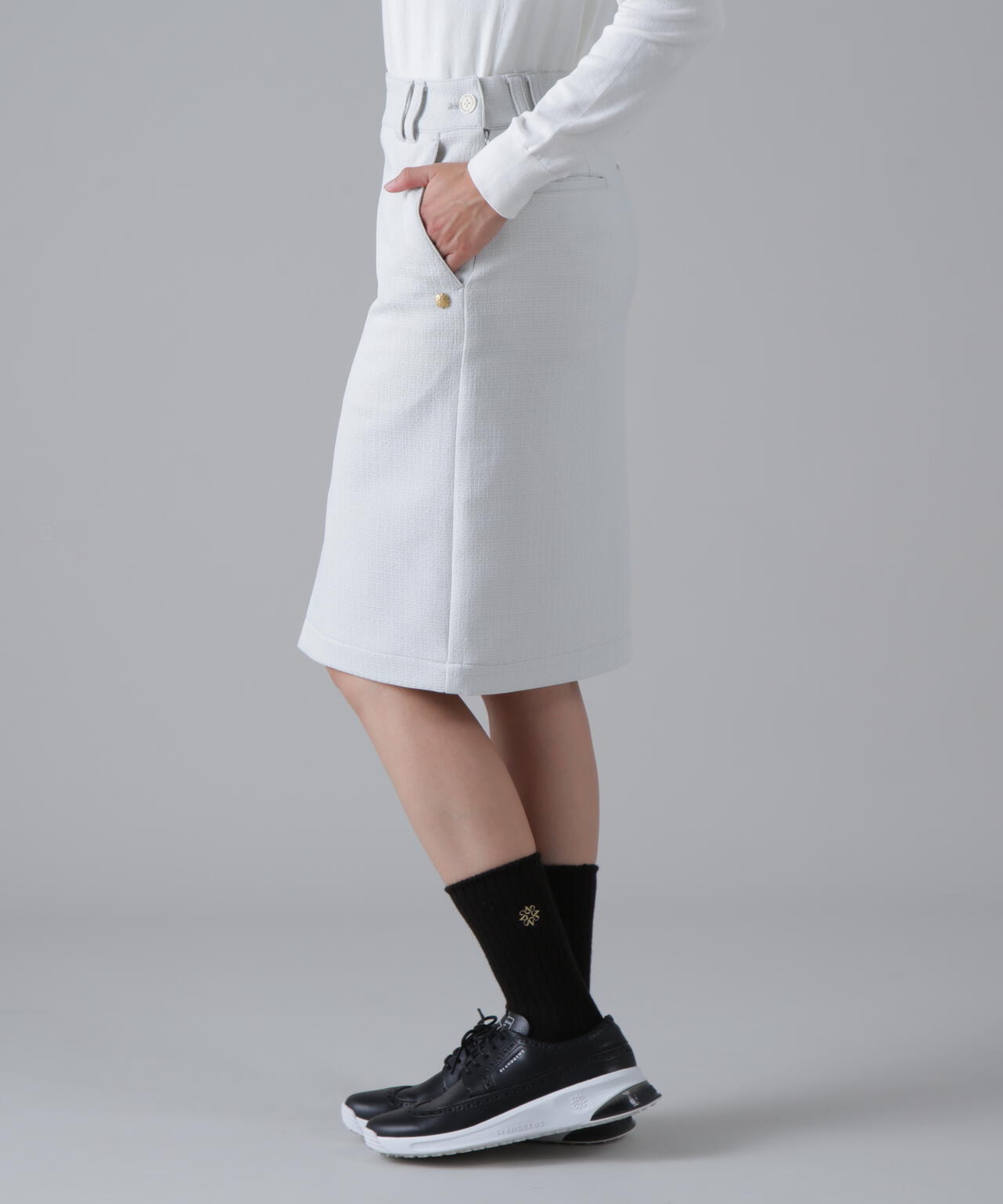 トライアングルジャガードスカート (WOMENS) | St ANDREWS（セント