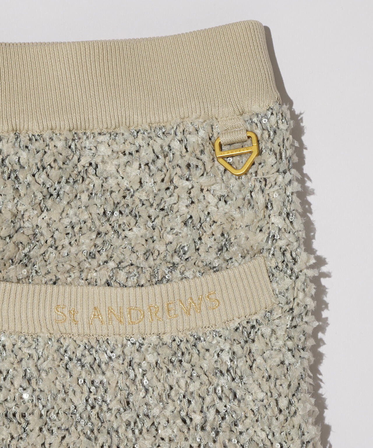 セントアンドリュース　M ジャガードニットスカート　未使用 16Gボニースコットランドジャガードニットカーディガン (WOMENS) | St