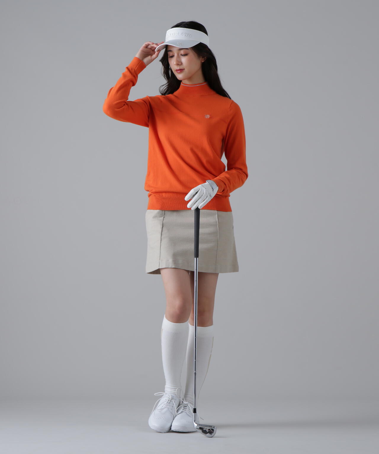 ドビーストレッチ起毛スカート (WOMENS)