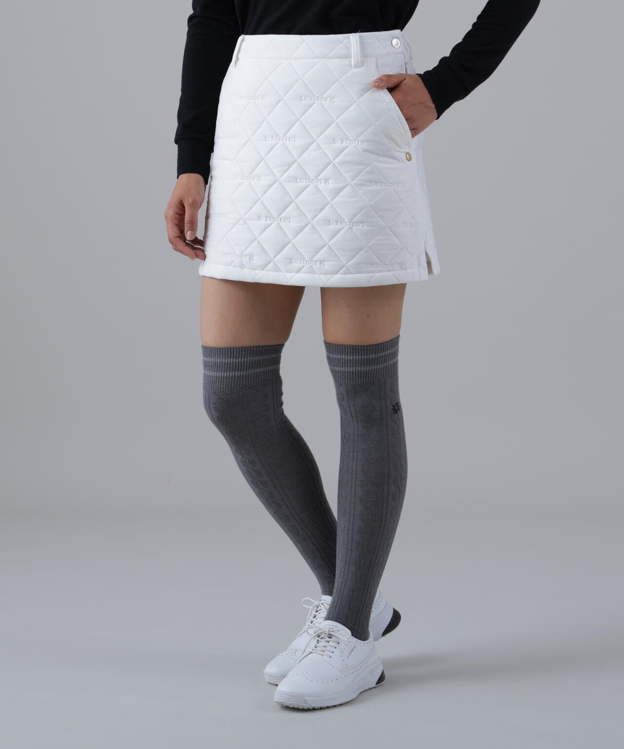 ロゴピンソニック中綿スカート (WOMENS) | St ANDREWS（セント