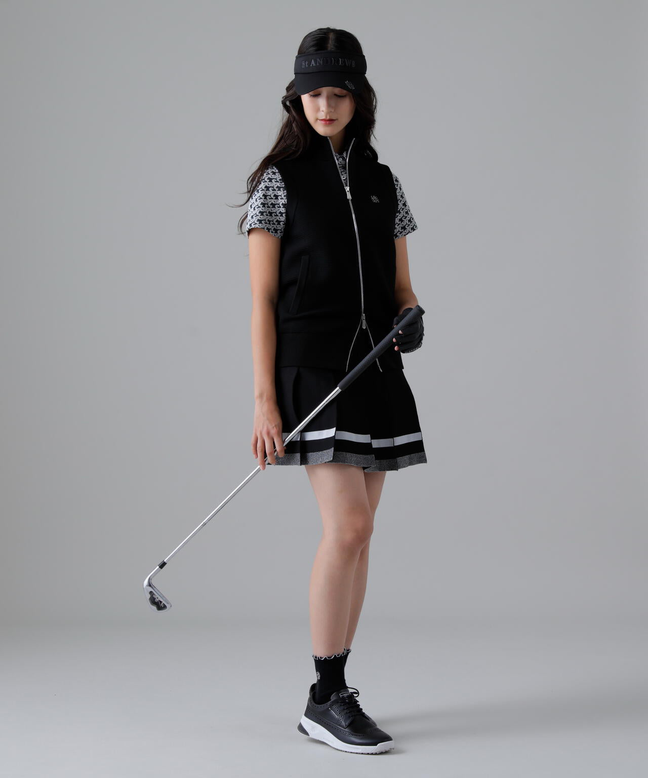 16Gダブルジャガードスカート (WOMENS) | St ANDREWS（セント