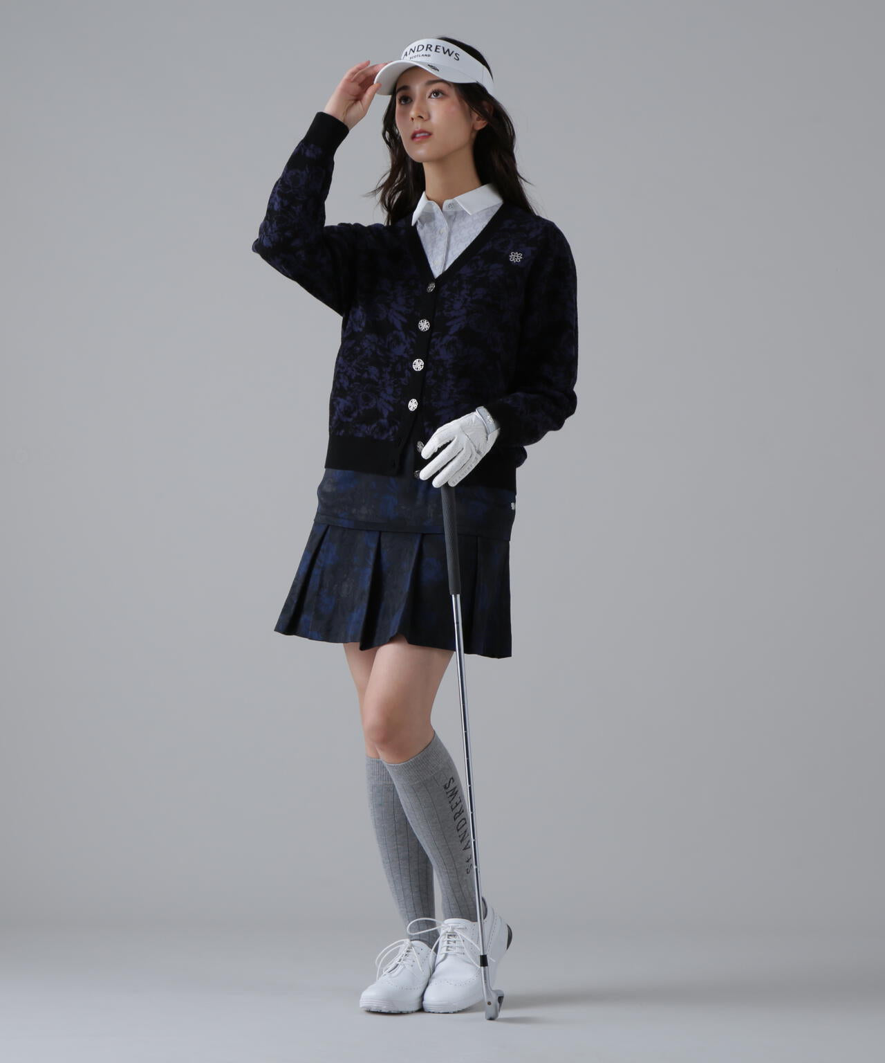 ボニースコットランドジャガードスカート (WOMENS)